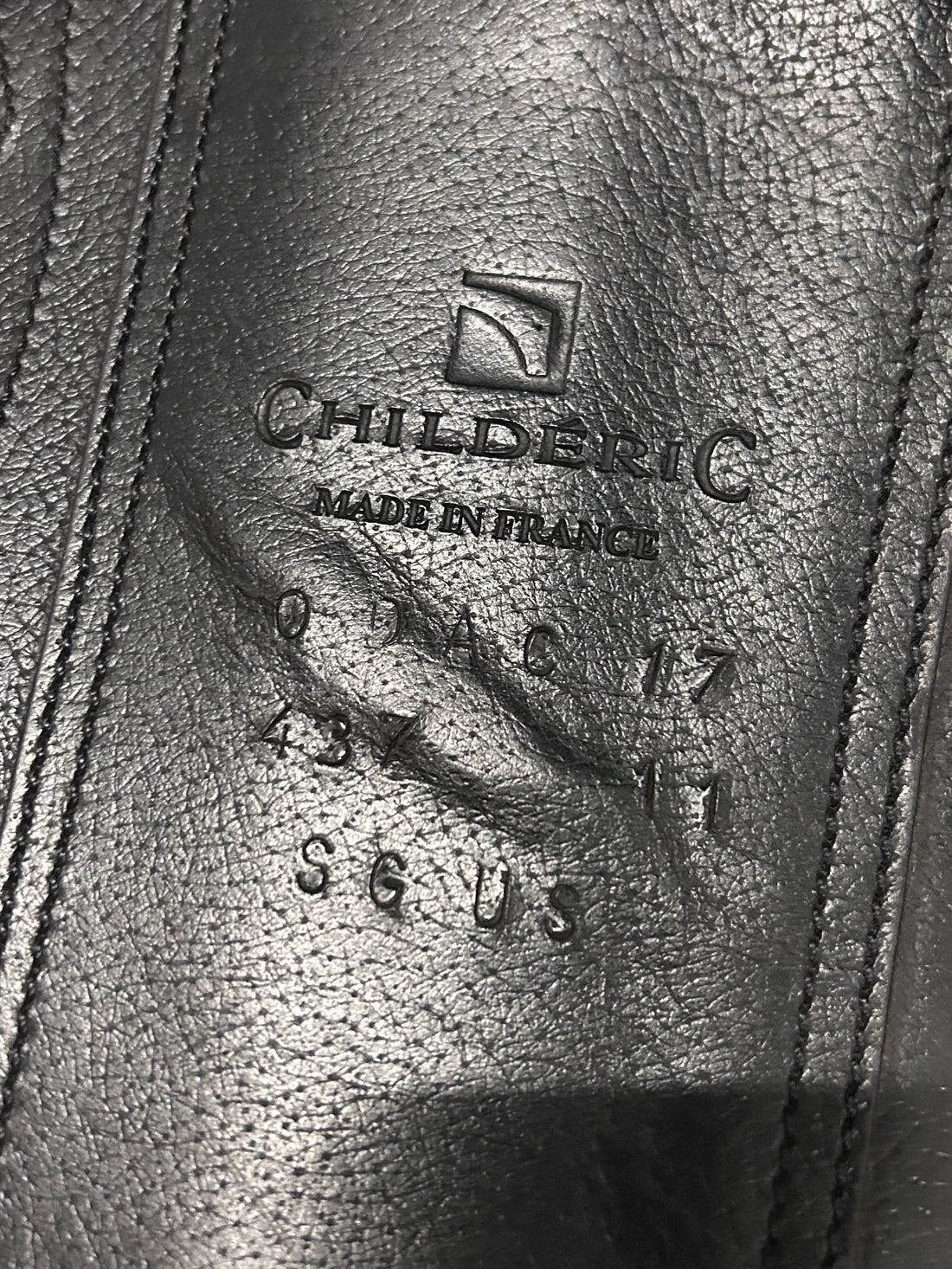 17" Childeric DAC Dressage Monoflap Saddle-Saddle-Consignment-Evolution Equestrian Co.