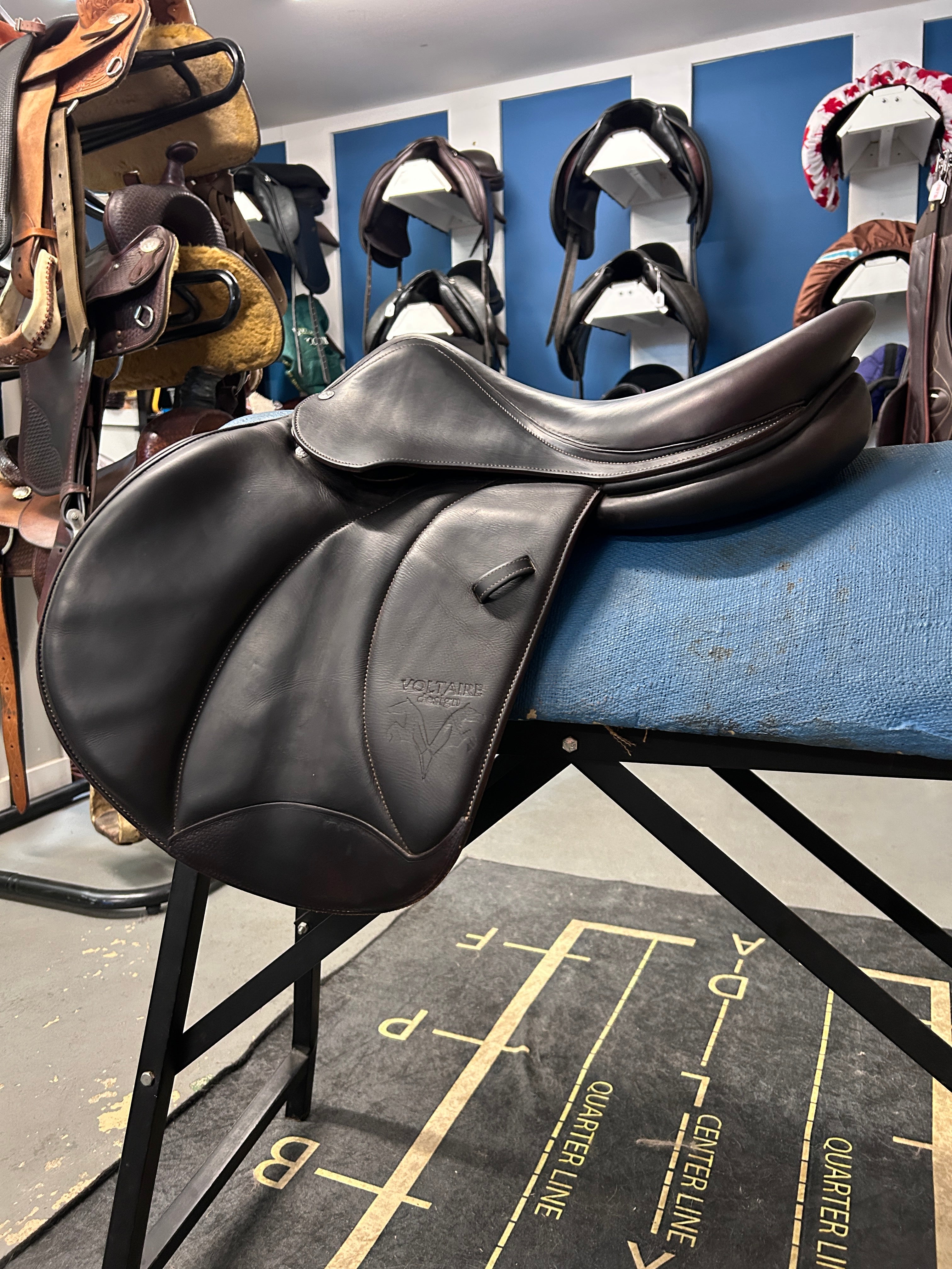 17" Voltaire Palm Beach 3AA-Saddle-Consignment-Evolution Equestrian Co.