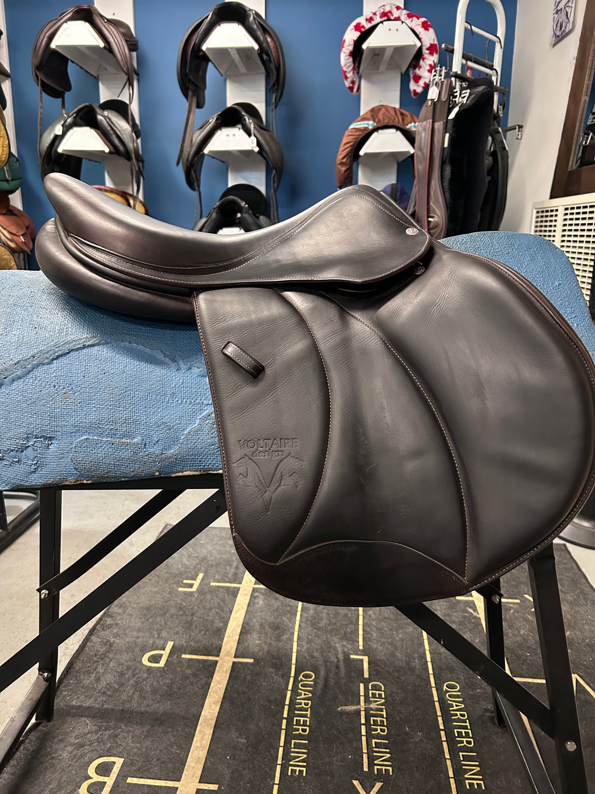 17" Voltaire Palm Beach 3AA-Saddle-Consignment-Evolution Equestrian Co.