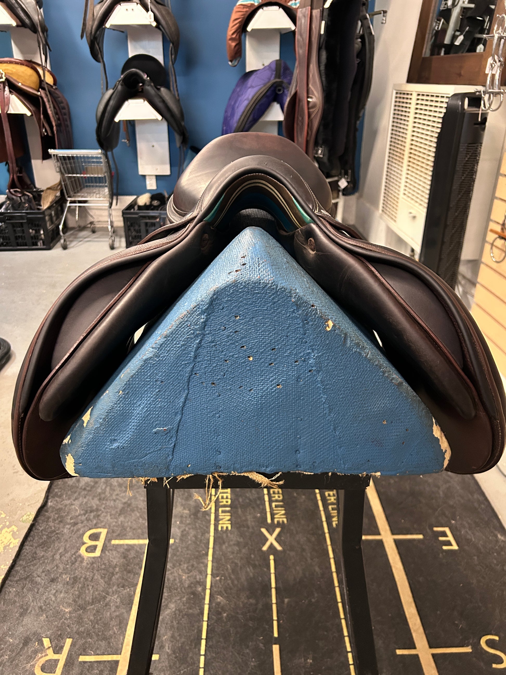 17" Voltaire Palm Beach 3AA-Saddle-Consignment-Evolution Equestrian Co.