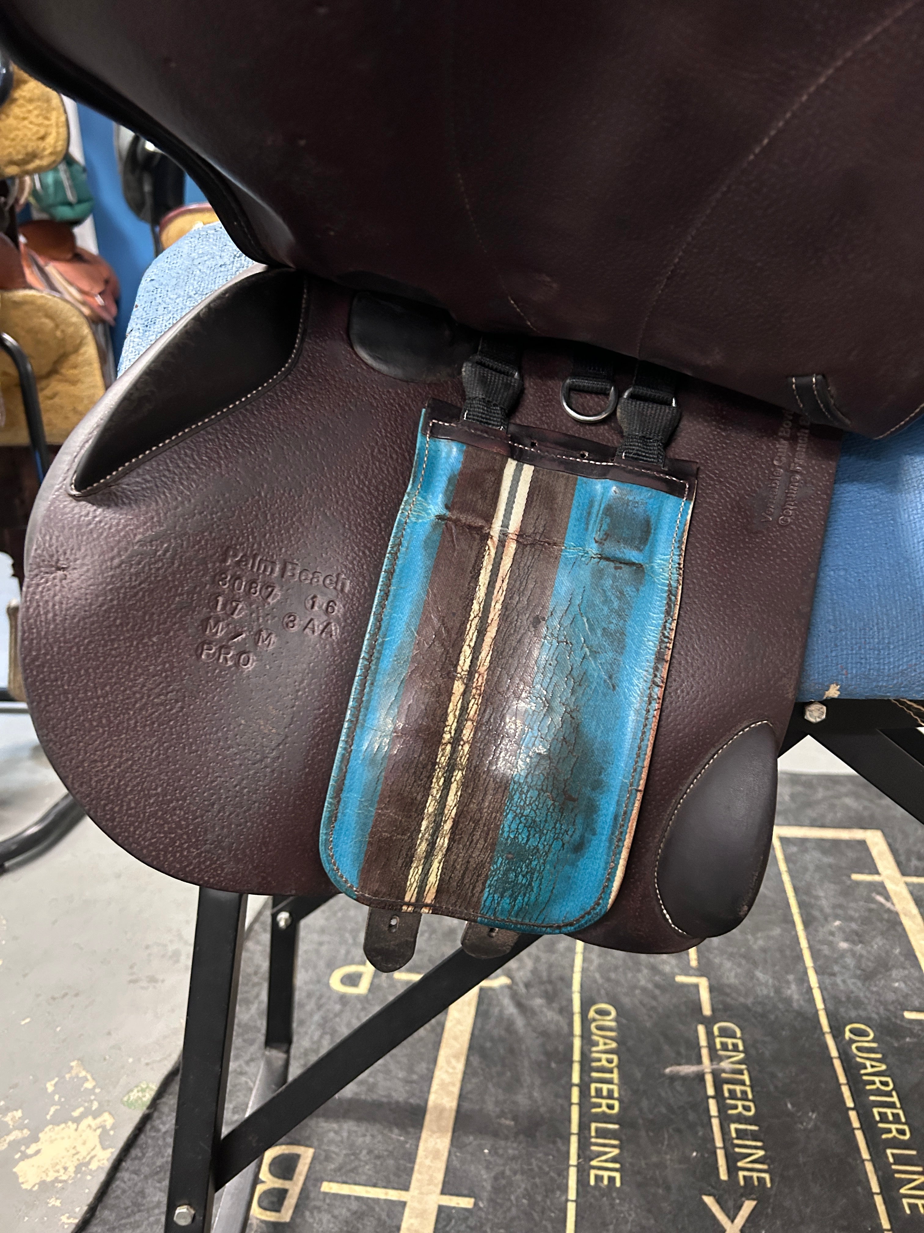 17" Voltaire Palm Beach 3AA-Saddle-Consignment-Evolution Equestrian Co.