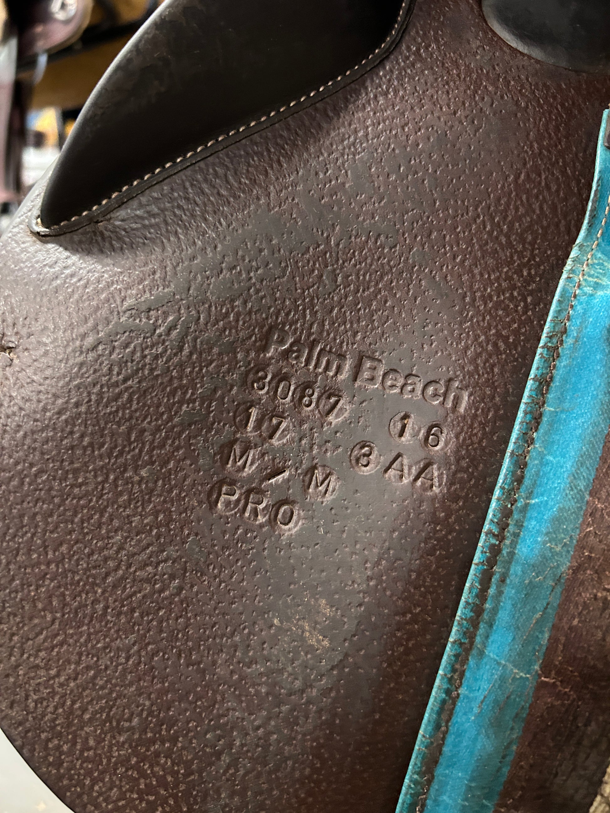 17" Voltaire Palm Beach 3AA-Saddle-Consignment-Evolution Equestrian Co.
