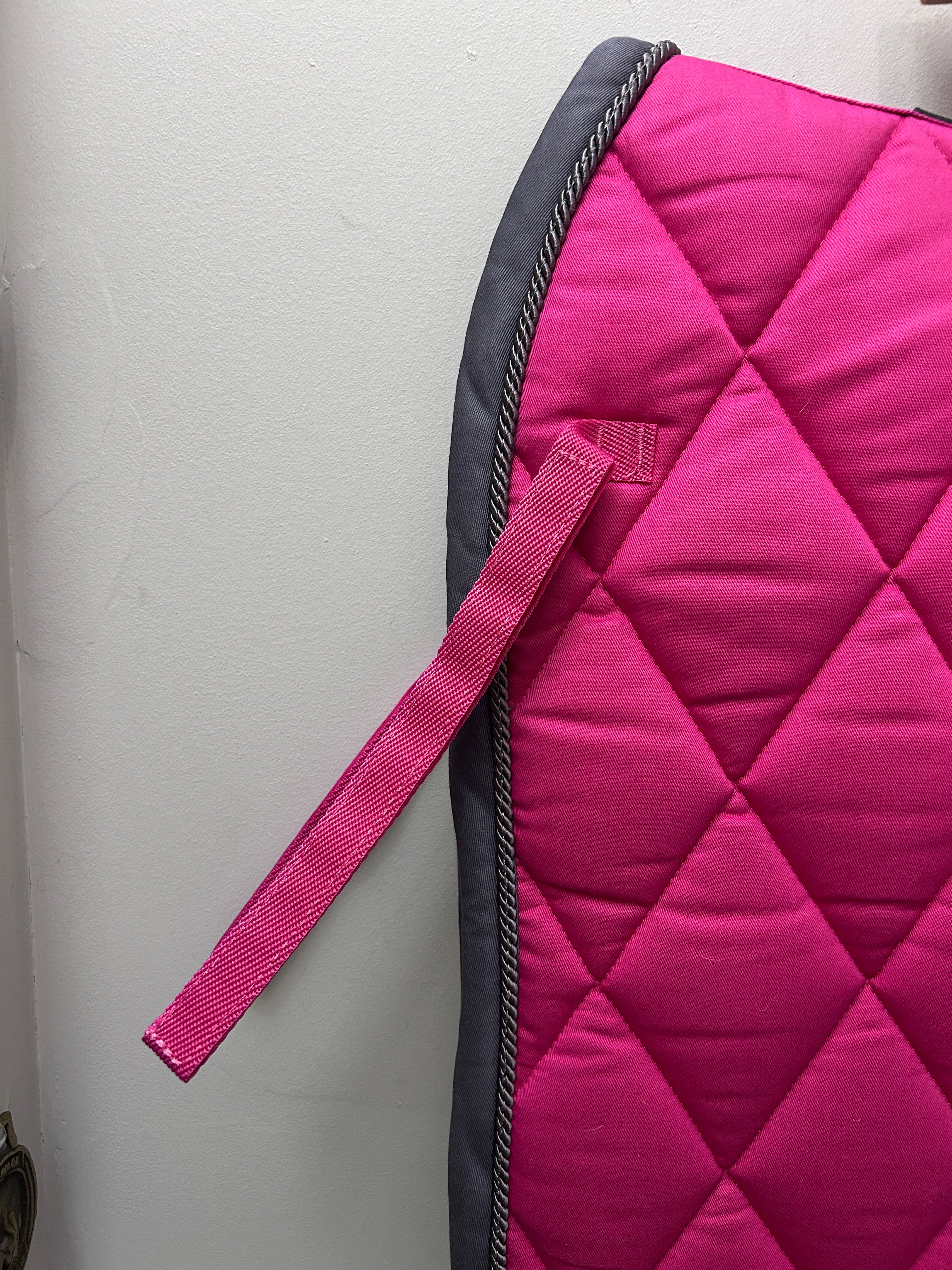 BR Bright Pink Dressage Saddle Pad