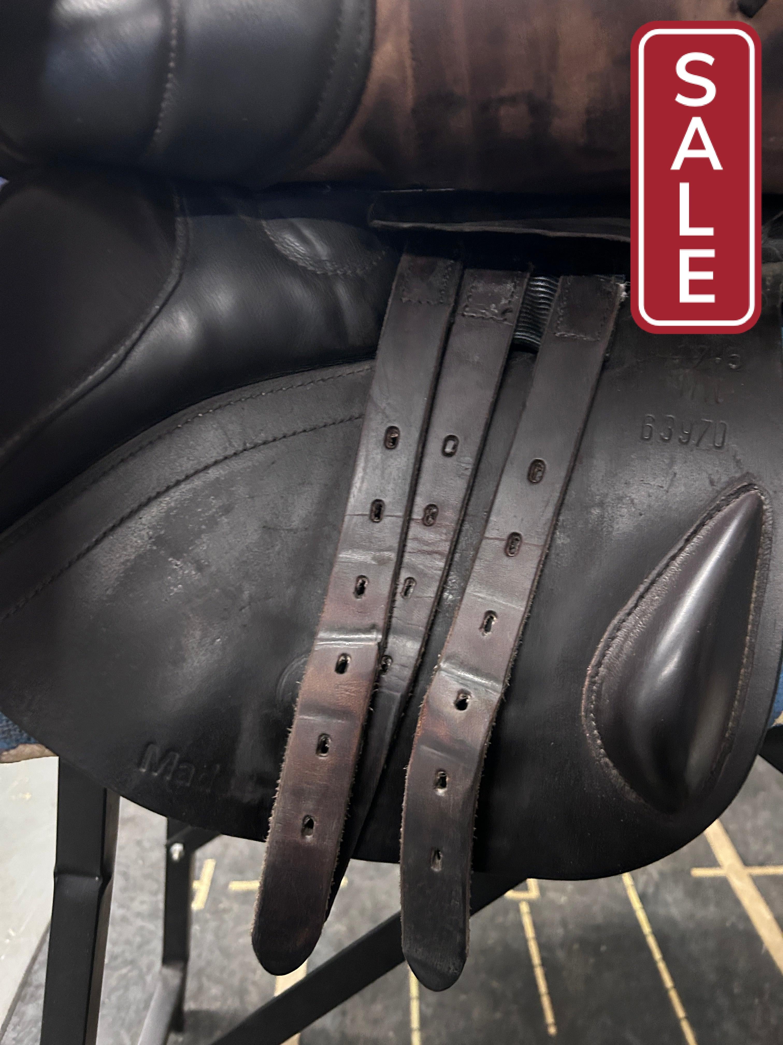 17.5" NSC Cordelia Jump Saddle-Saddle-Consignment-Evolution Equestrian Co.