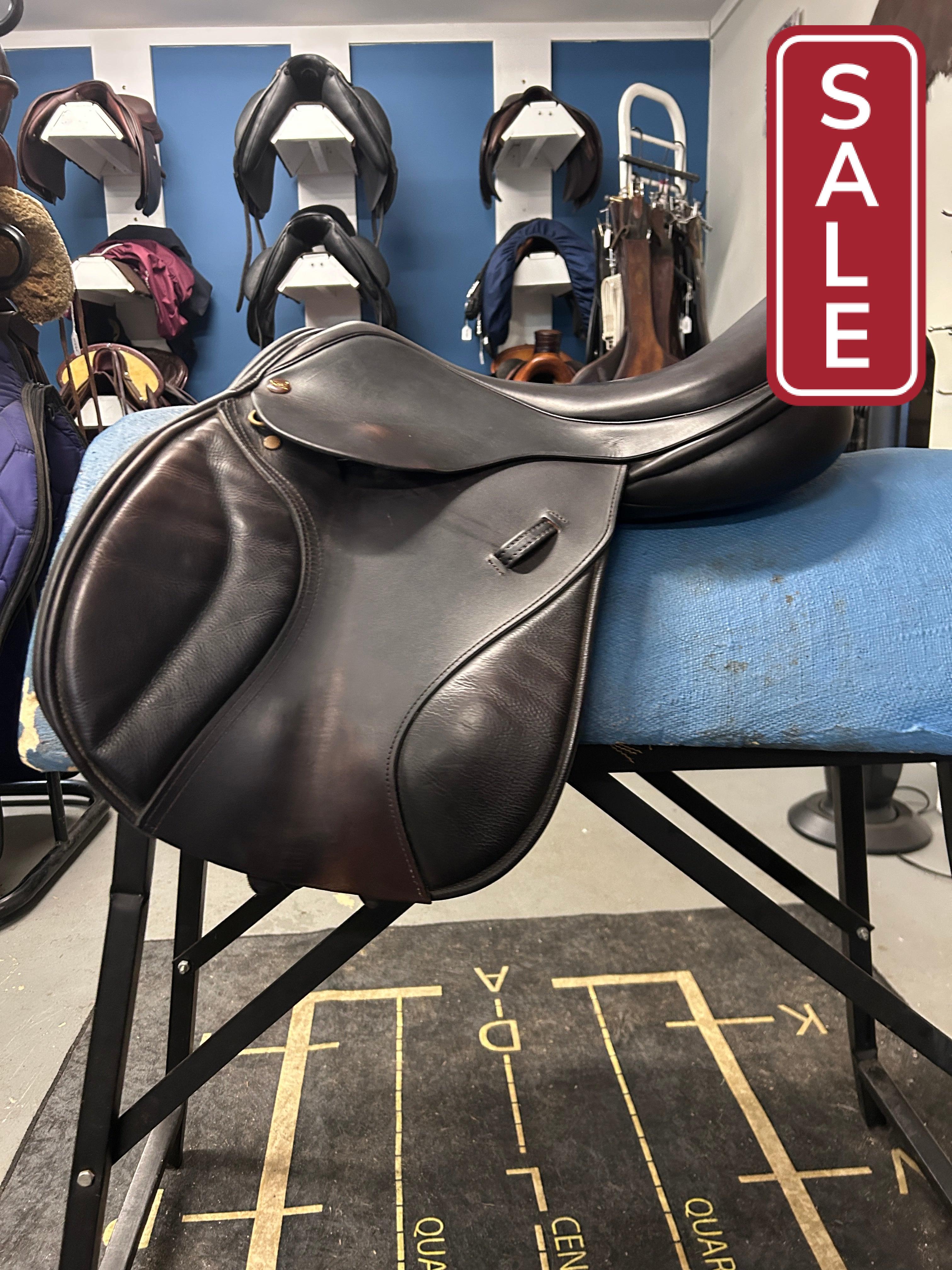 17.5" NSC Cordelia Jump Saddle-Saddle-Consignment-Evolution Equestrian Co.