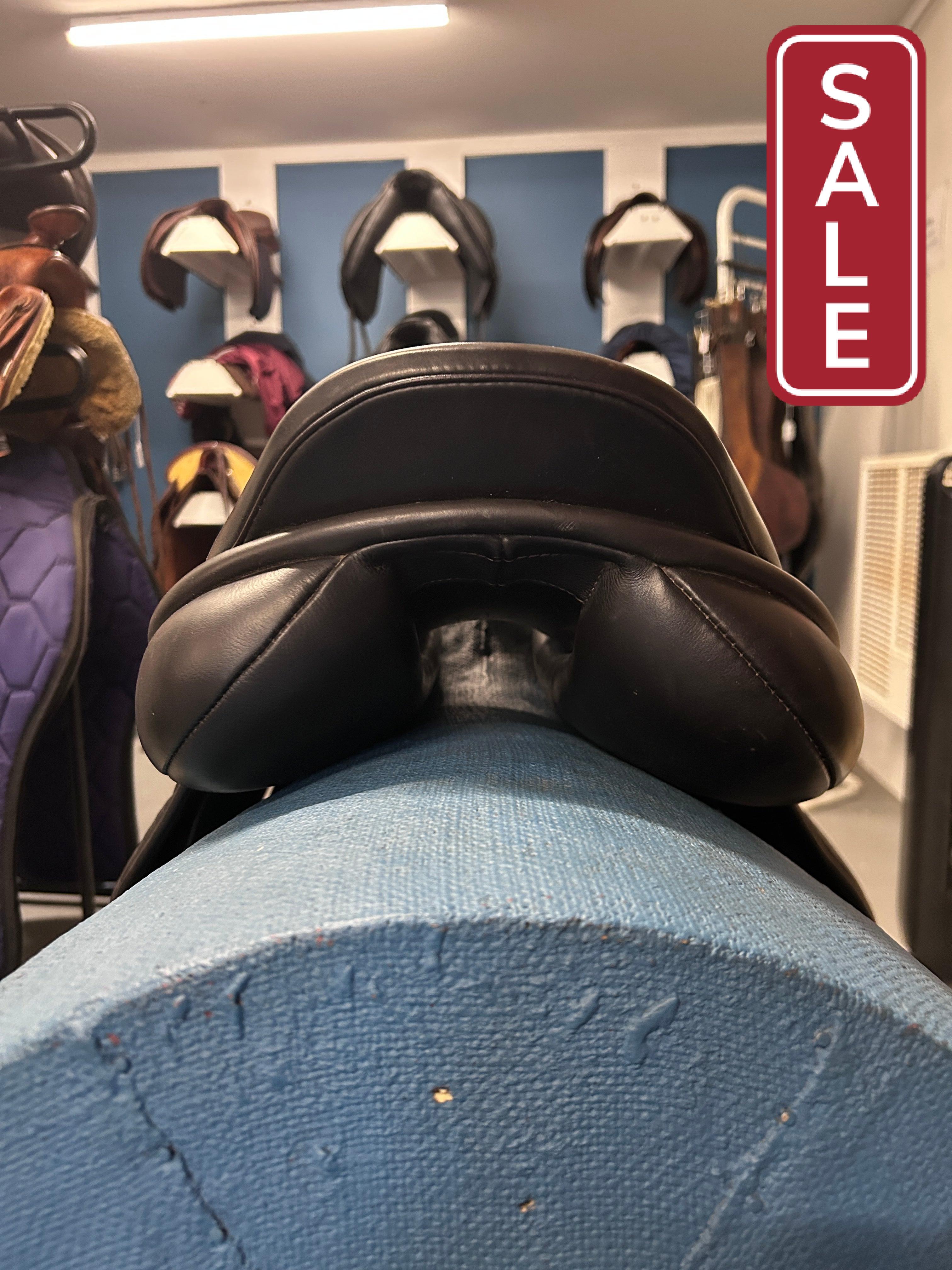 17.5" NSC Cordelia Jump Saddle-Saddle-Consignment-Evolution Equestrian Co.