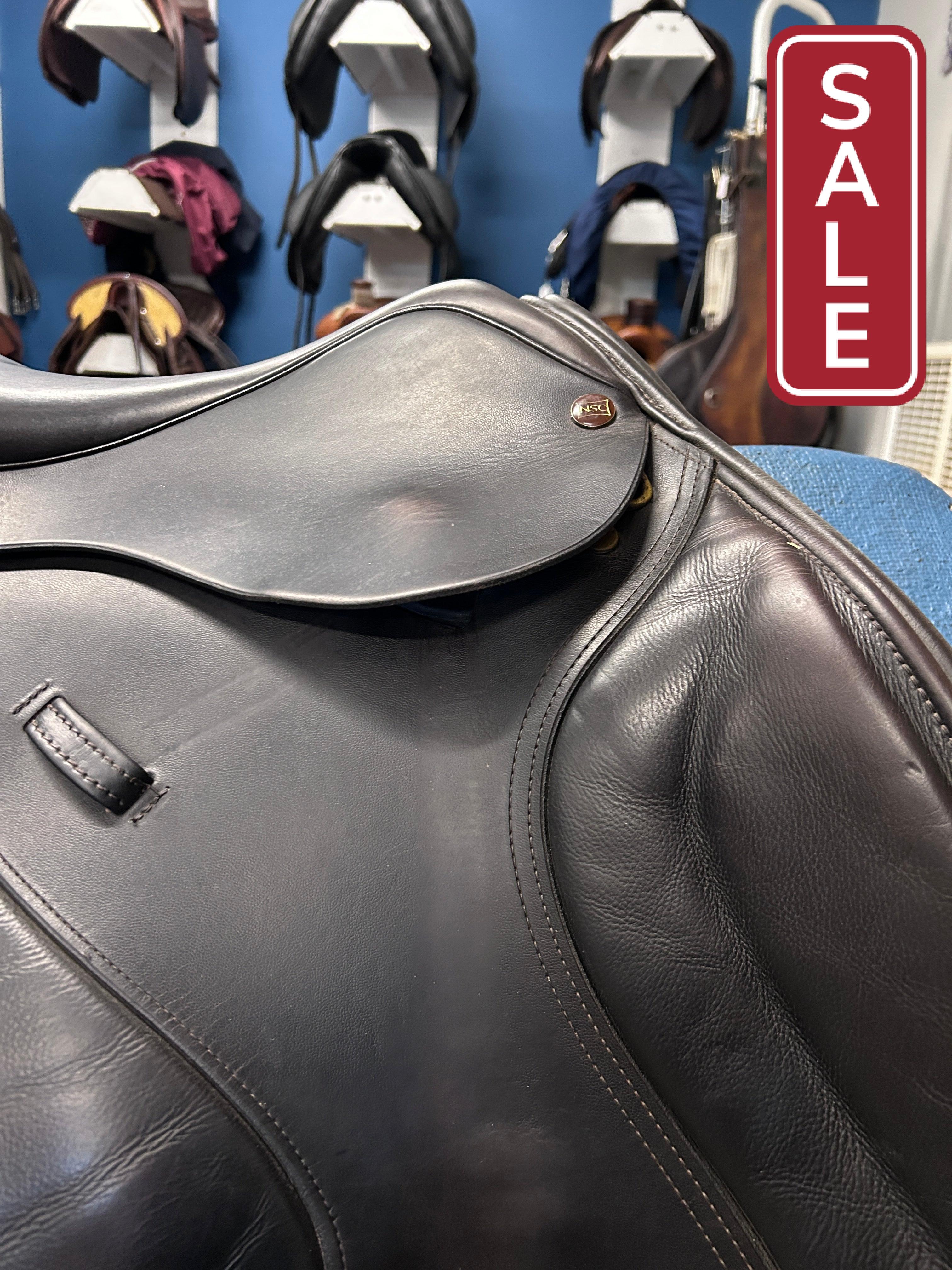 17.5" NSC Cordelia Jump Saddle-Saddle-Consignment-Evolution Equestrian Co.