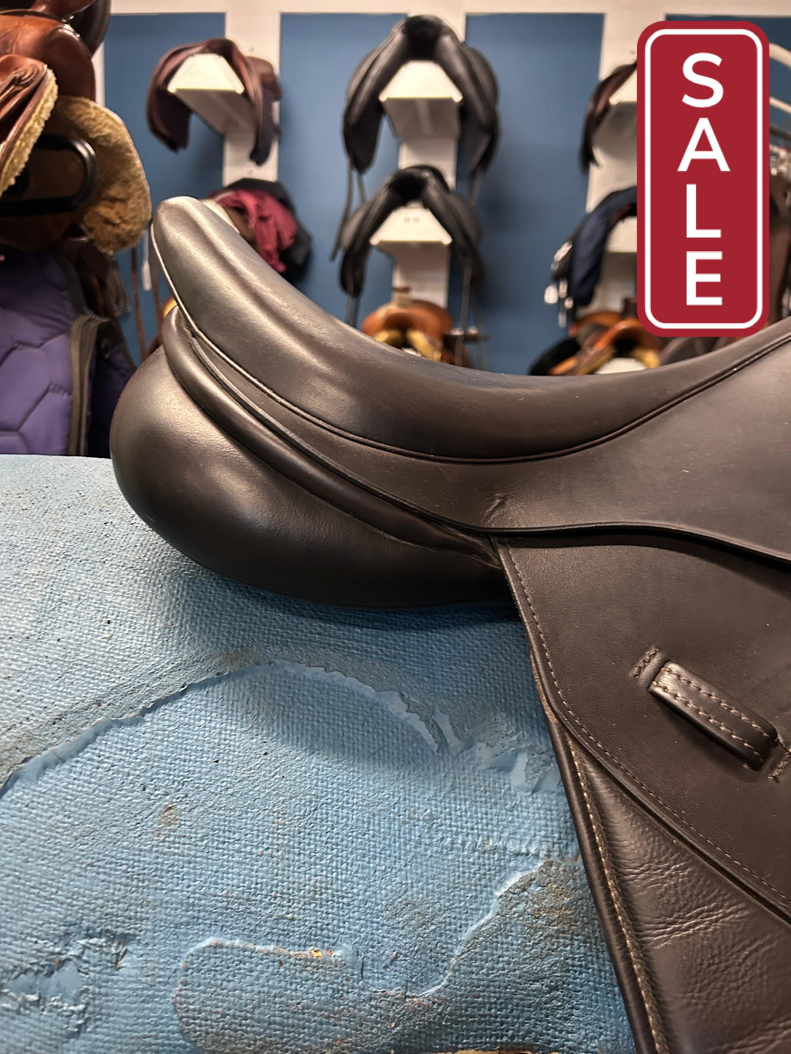 17.5" NSC Cordelia Jump Saddle-Saddle-Consignment-Evolution Equestrian Co.