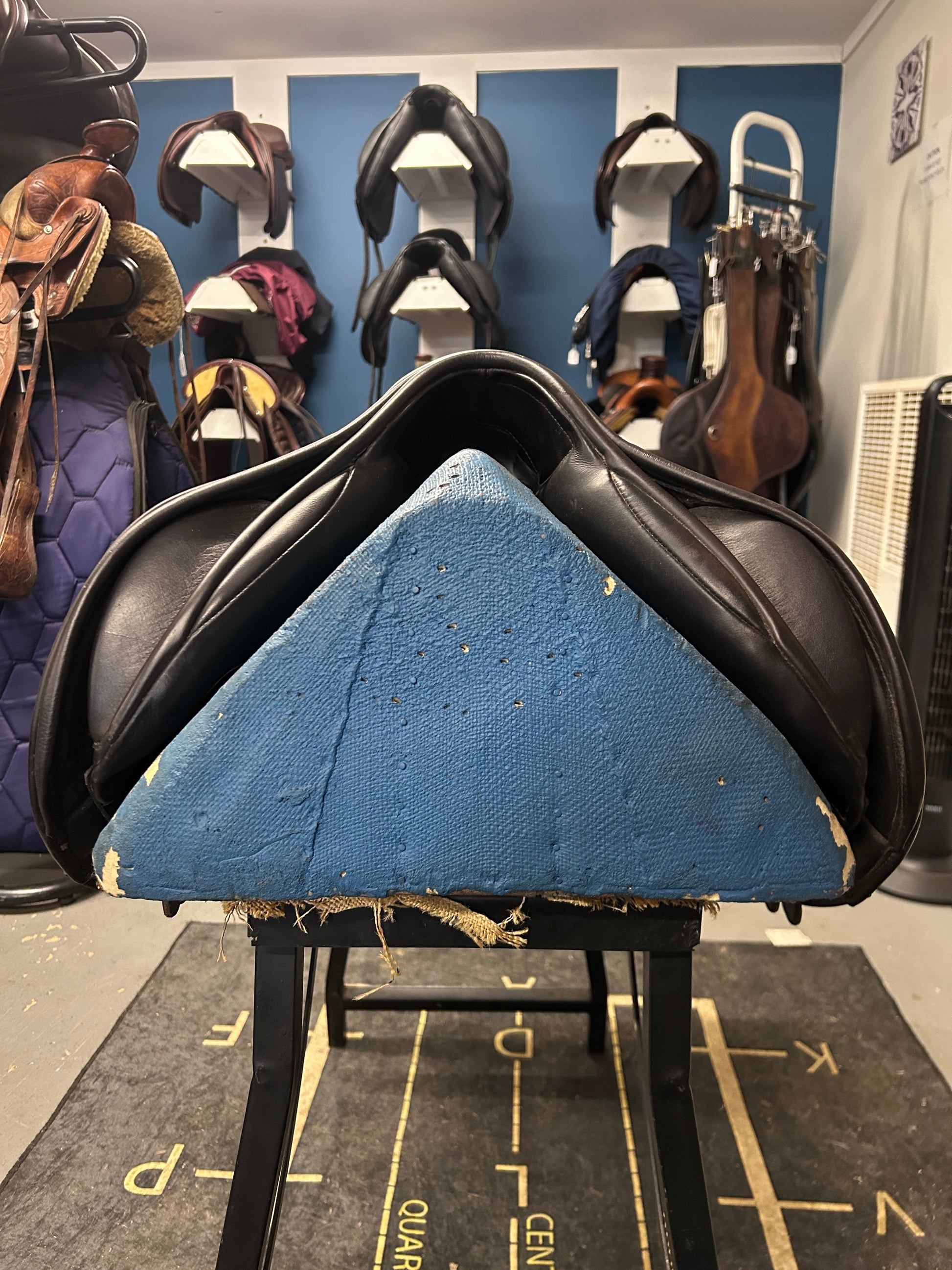 17.5" NSC Cordelia Jump Saddle-Saddle-Consignment-Evolution Equestrian Co.