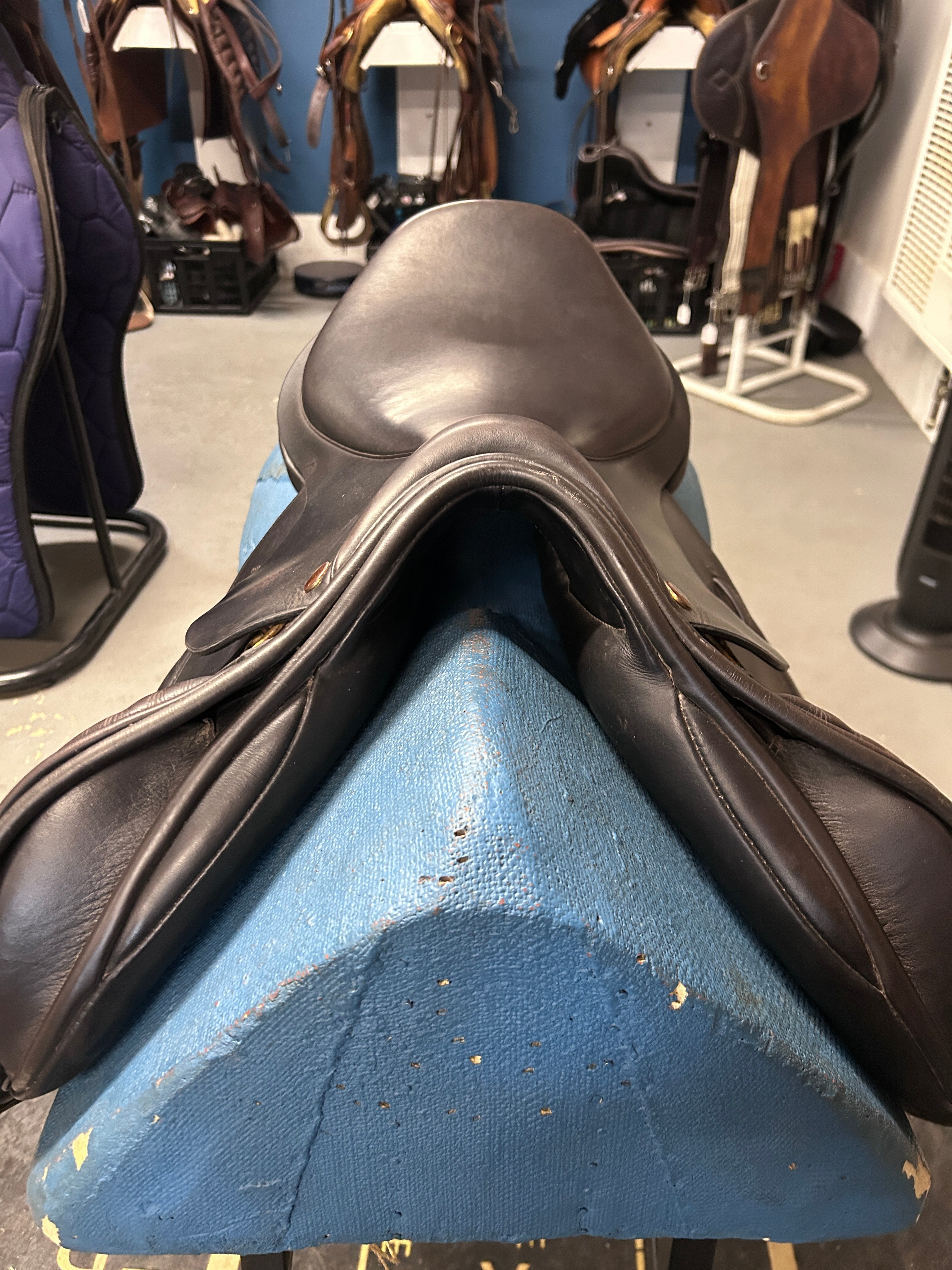 17.5" NSC Cordelia Jump Saddle-Saddle-Consignment-Evolution Equestrian Co.