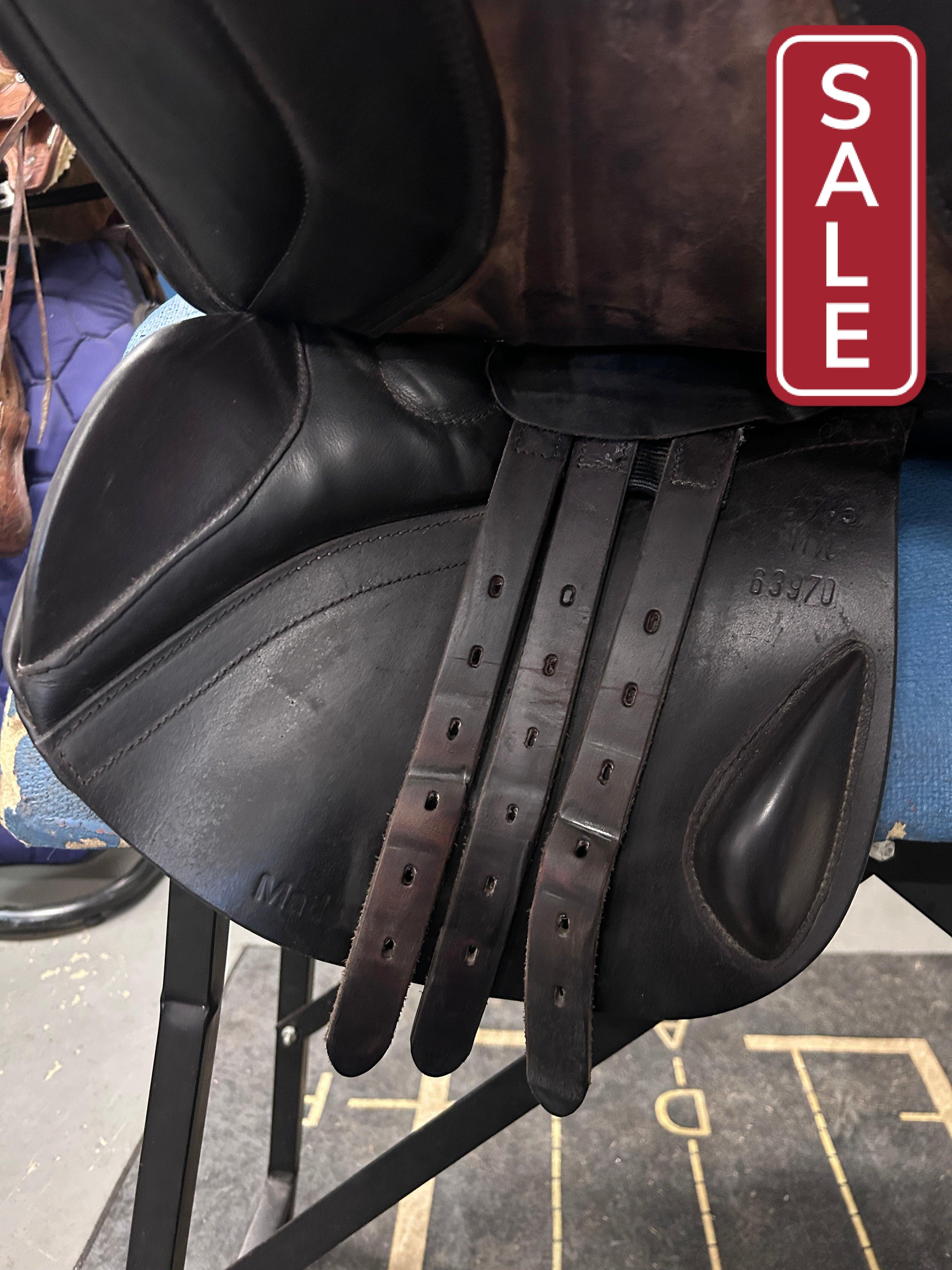 17.5" NSC Cordelia Jump Saddle-Saddle-Consignment-Evolution Equestrian Co.