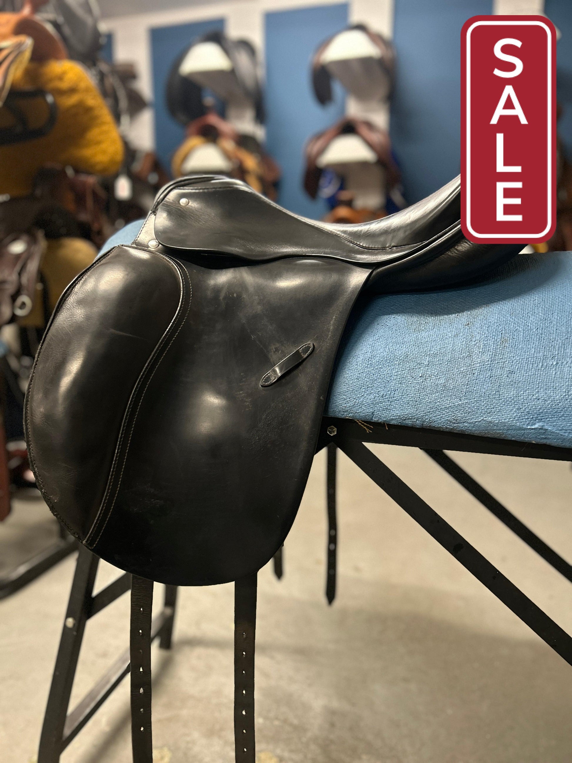 17.5" Passier Relevant Dressage Saddle-Saddle-Consignment-Evolution Equestrian Co.