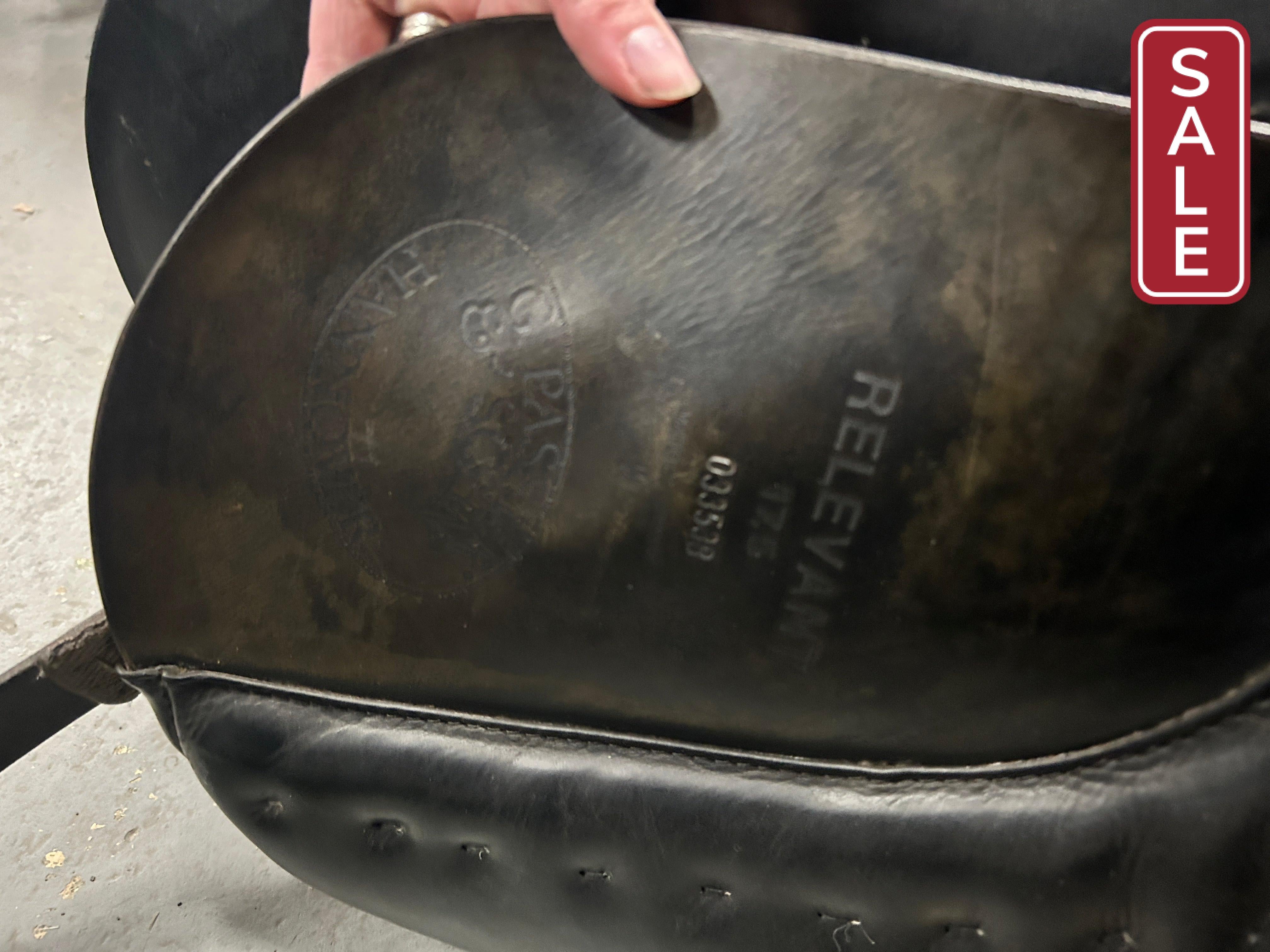 17.5" Passier Relevant Dressage Saddle-Saddle-Consignment-Evolution Equestrian Co.