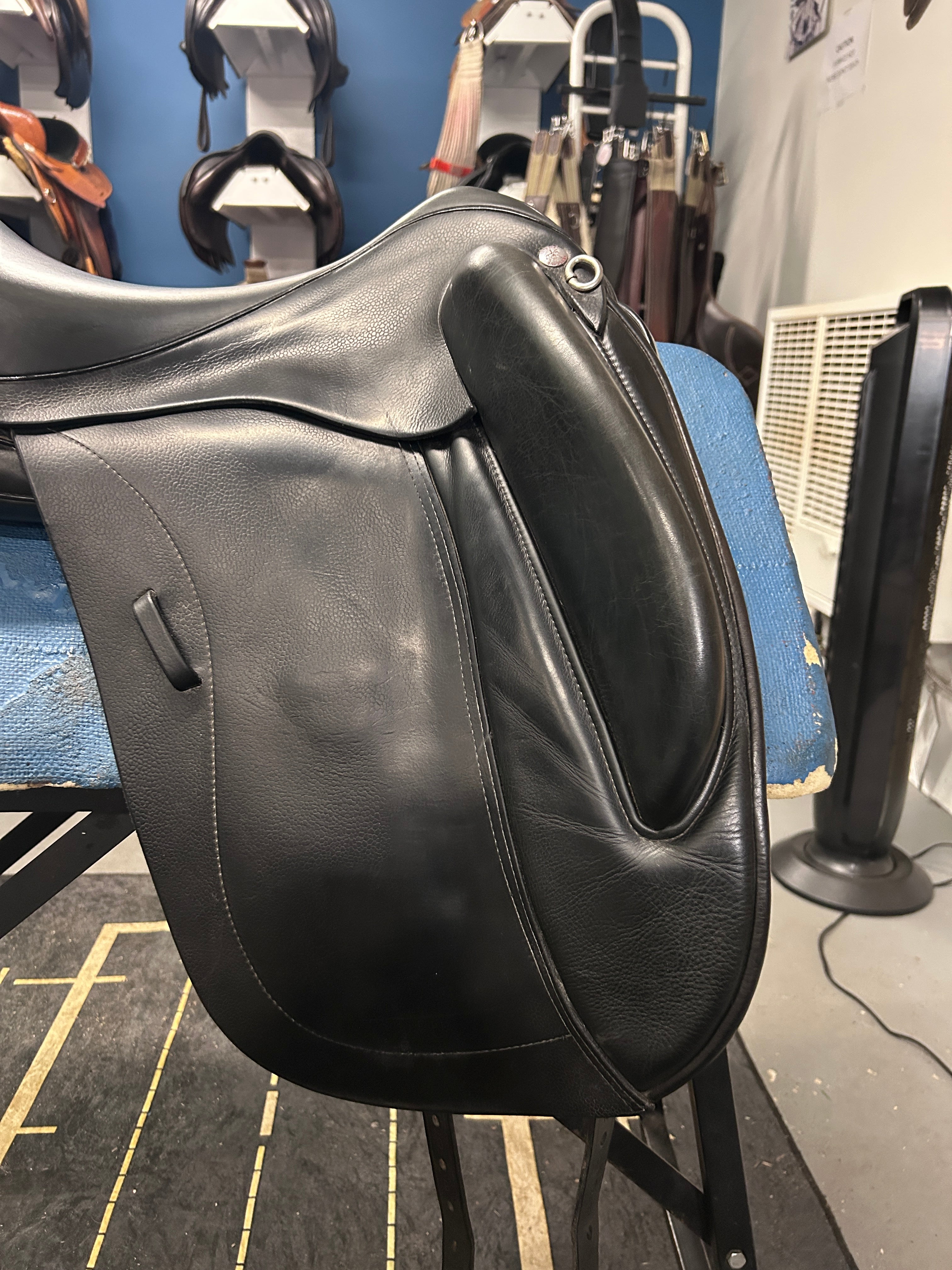 17.5" Patrick Saddlery Rigel Adjustable Dressage Saddle-Saddle-Consignment-Evolution Equestrian Co.