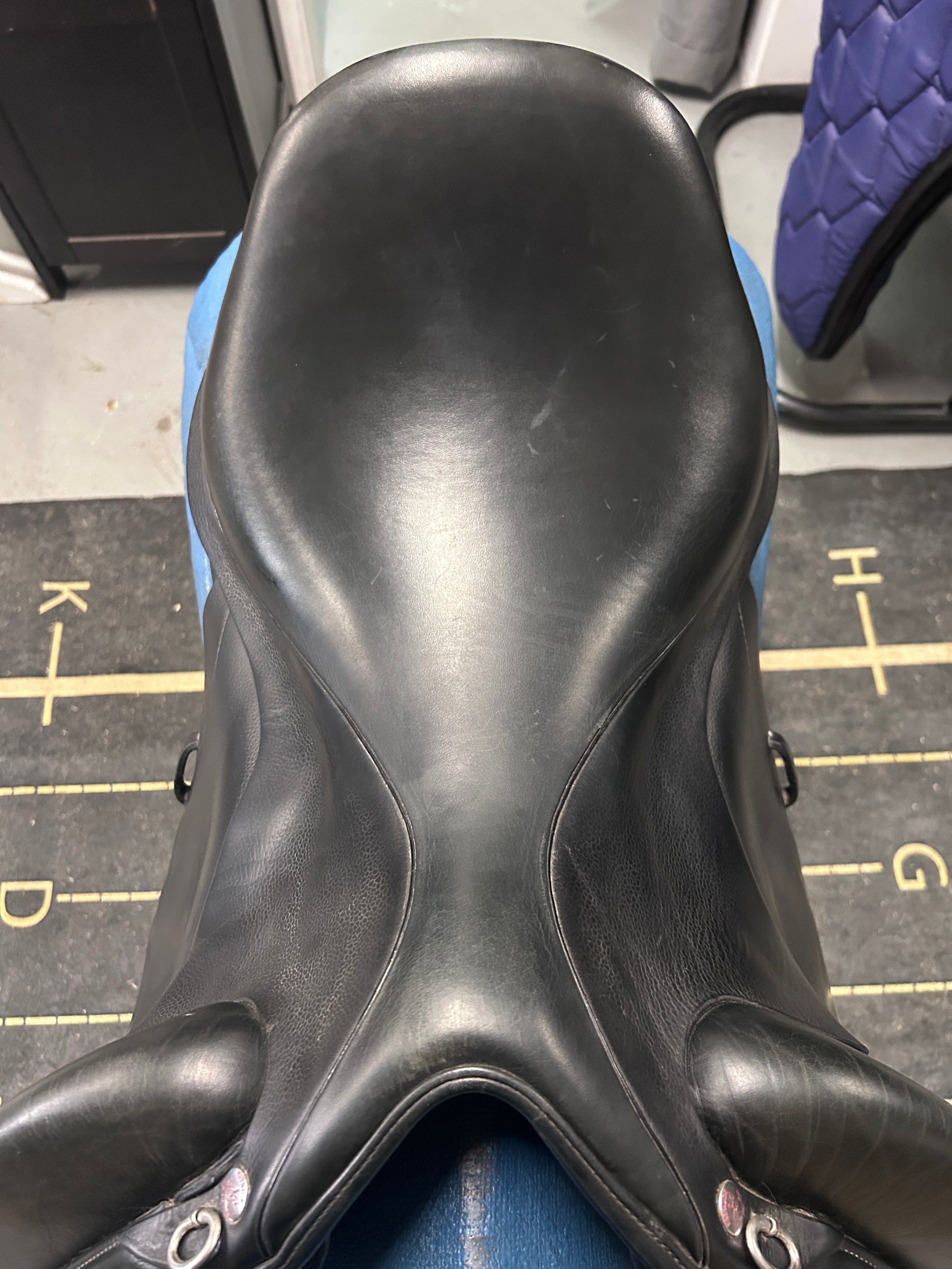 17.5" Patrick Saddlery Rigel Adjustable Dressage Saddle-Saddle-Consignment-Evolution Equestrian Co.