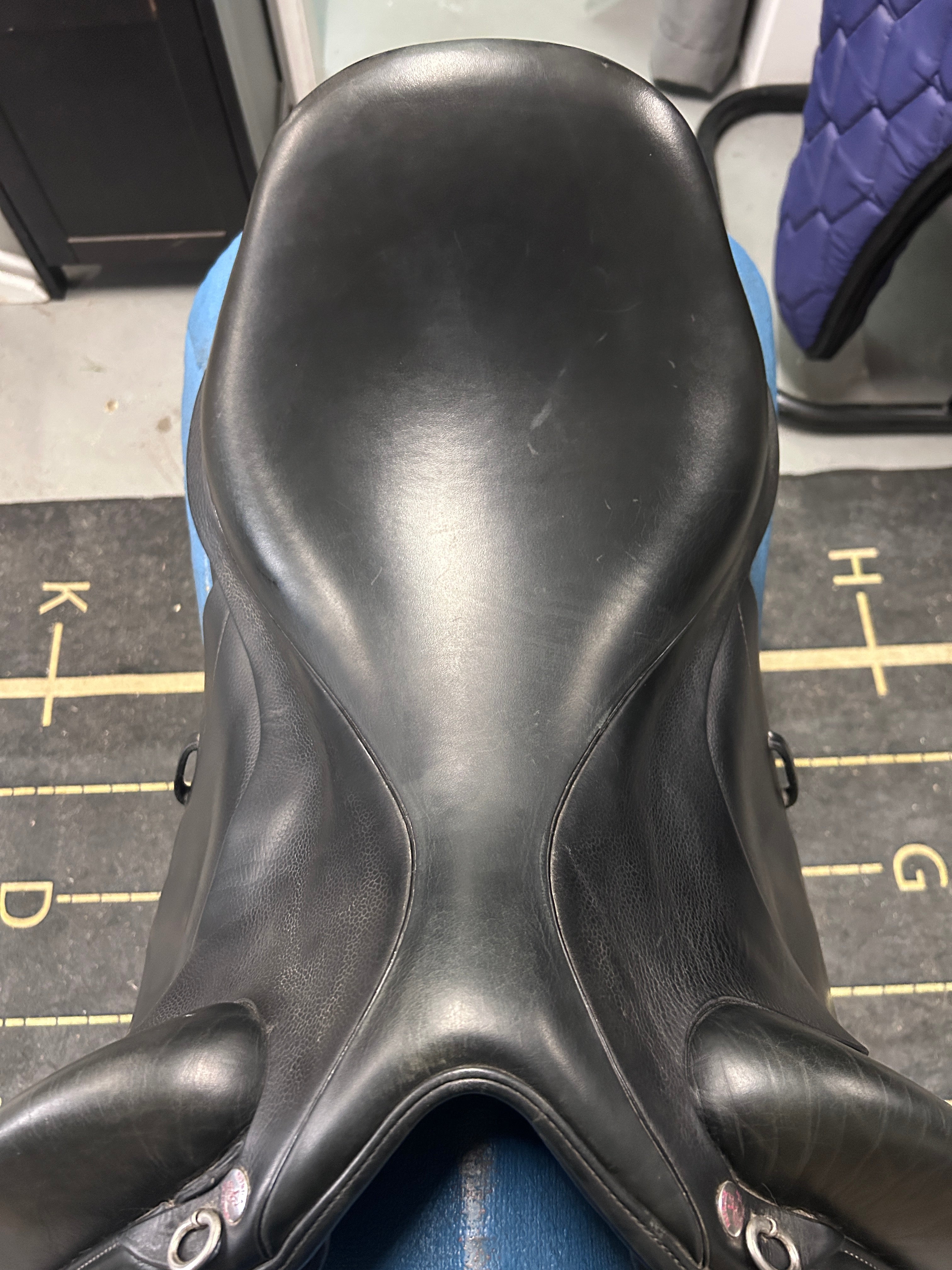 17.5" Patrick Saddlery Rigel Adjustable Dressage Saddle-Saddle-Consignment-Evolution Equestrian Co.