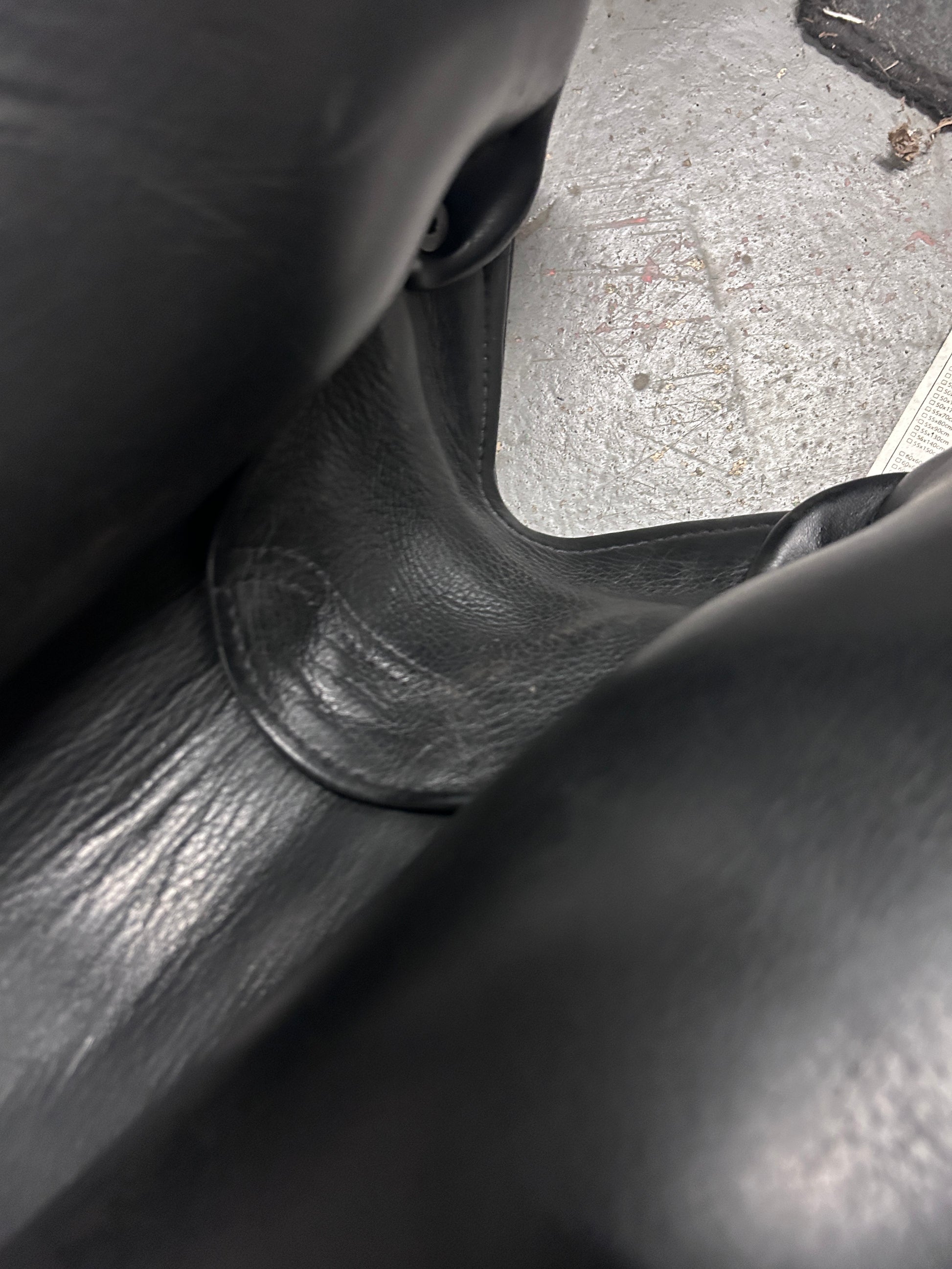 17.5" Patrick Saddlery Rigel Adjustable Dressage Saddle-Saddle-Consignment-Evolution Equestrian Co.