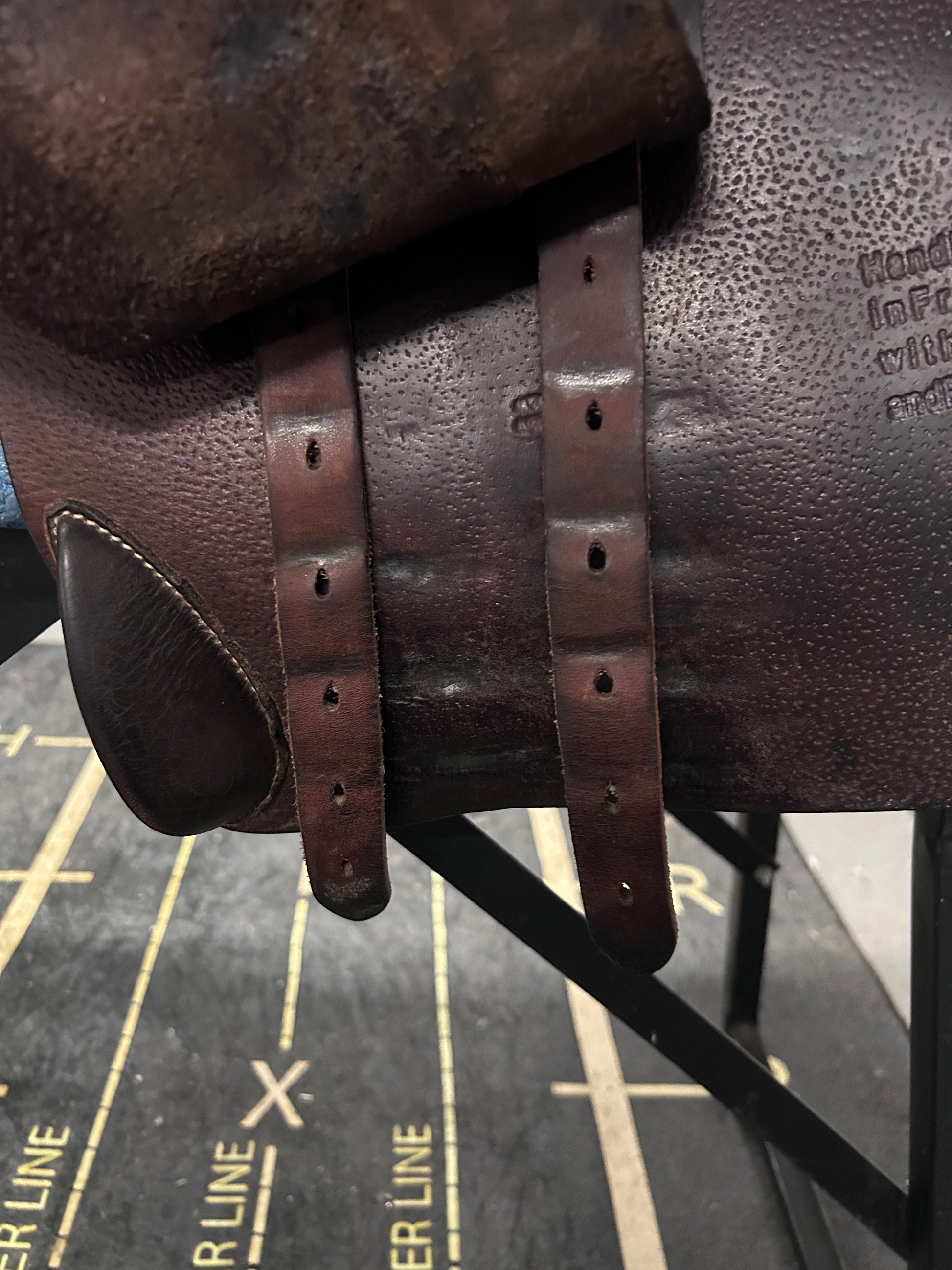 17.5" Voltaire Blue Infinite 3AA Close Contact Saddle-Saddle-Consignment-Evolution Equestrian Co.