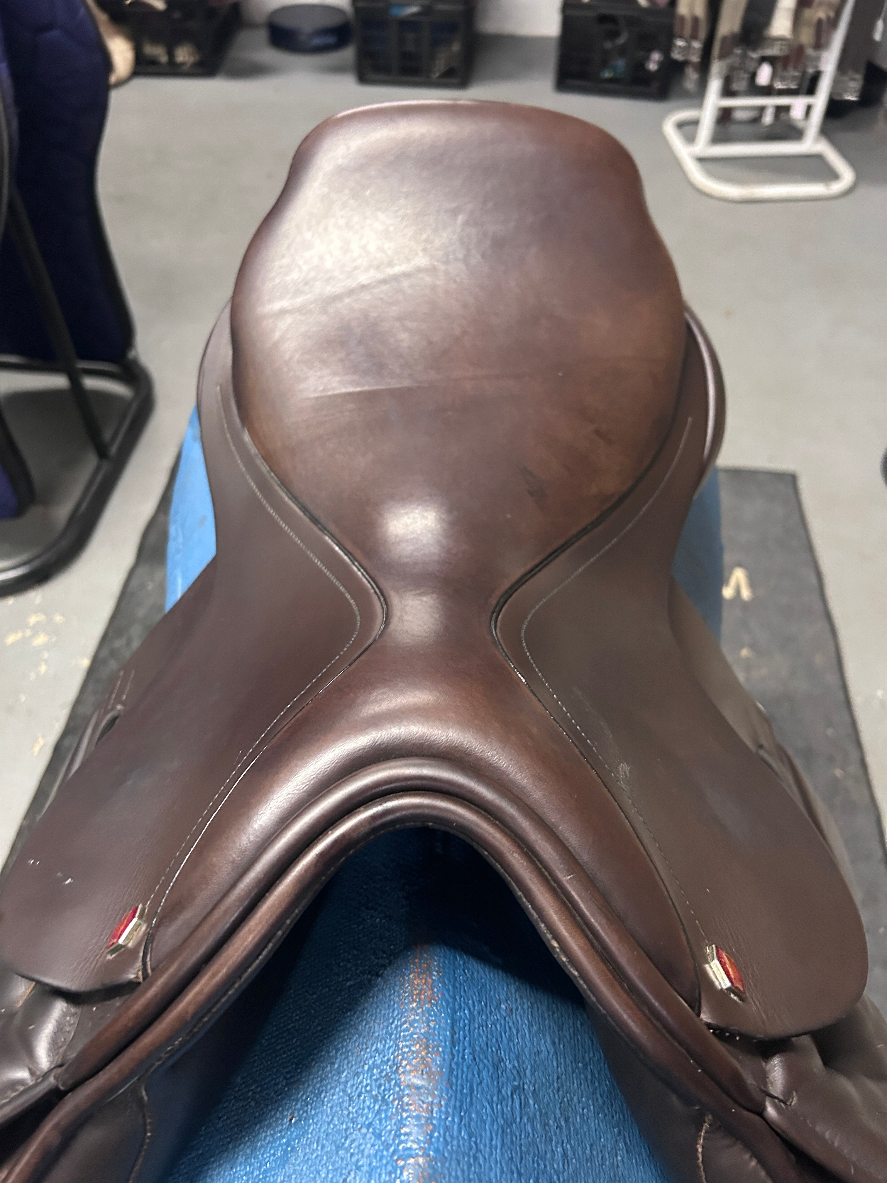 18" Albion Legend K2 Close Contact Saddle-Saddle-Consignment-Evolution Equestrian Co.