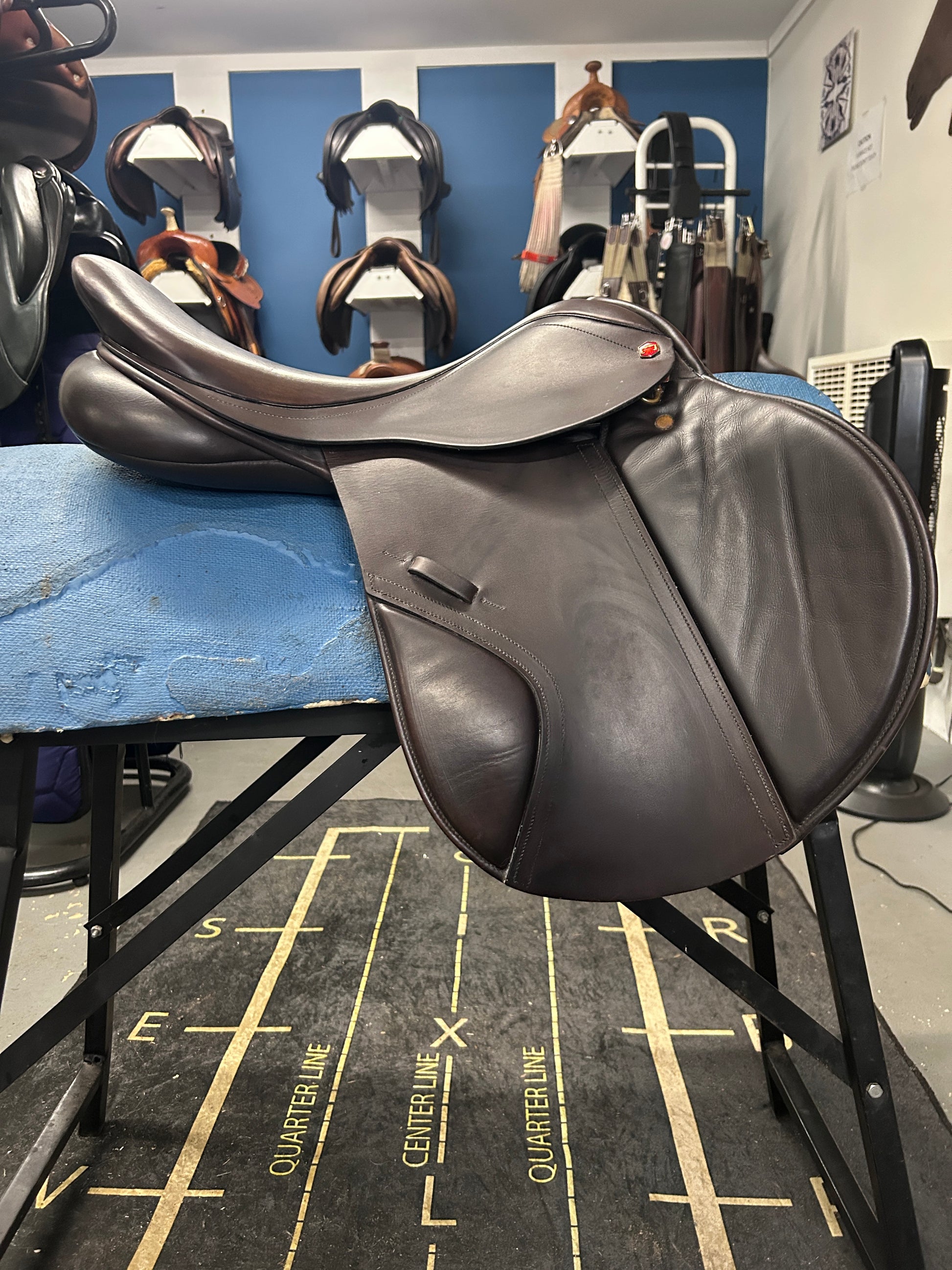 18" Albion Legend K2 Close Contact Saddle-Saddle-Consignment-Evolution Equestrian Co.