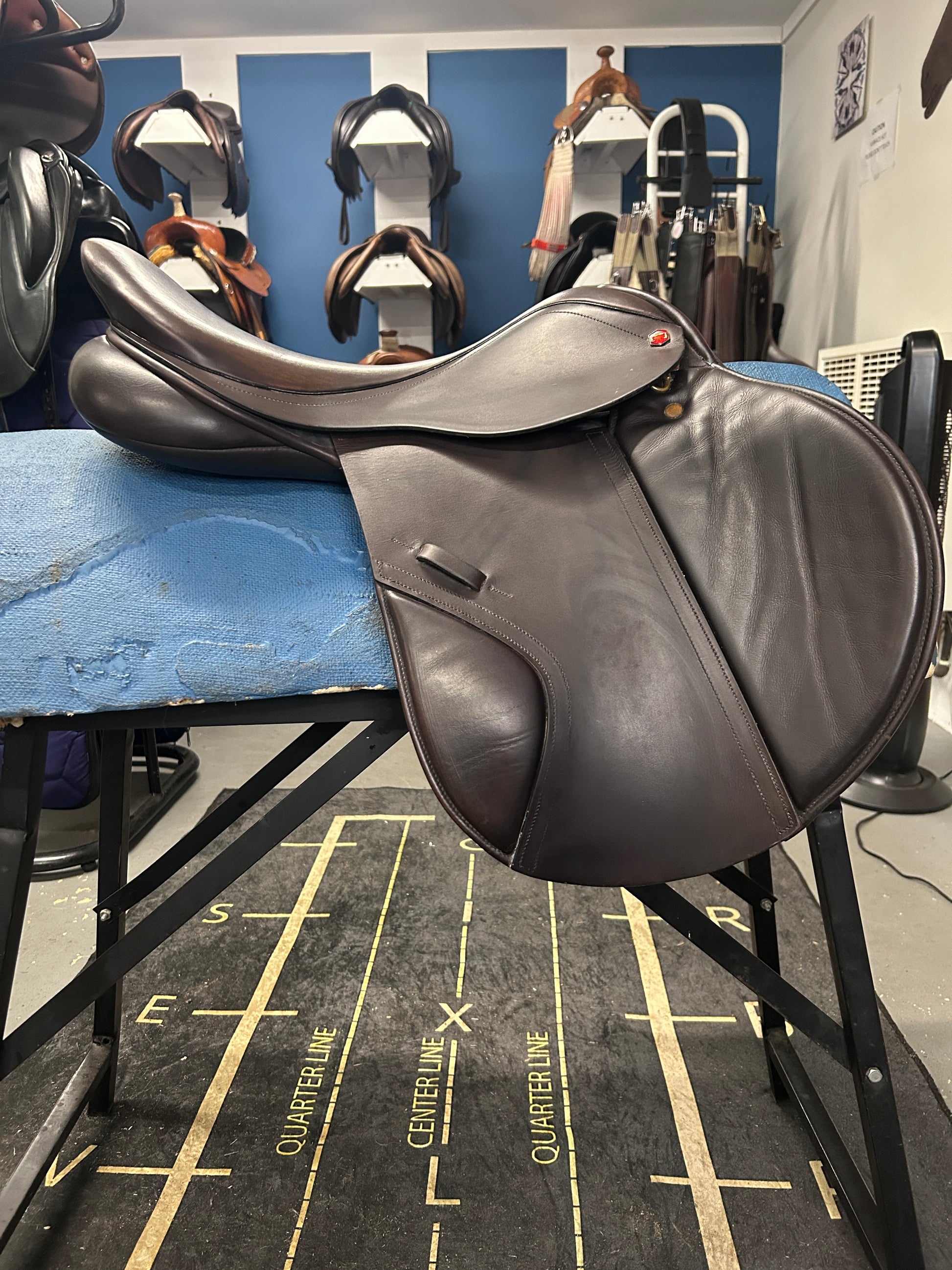 18" Albion Legend K2 Close Contact Saddle-Saddle-Consignment-Evolution Equestrian Co.