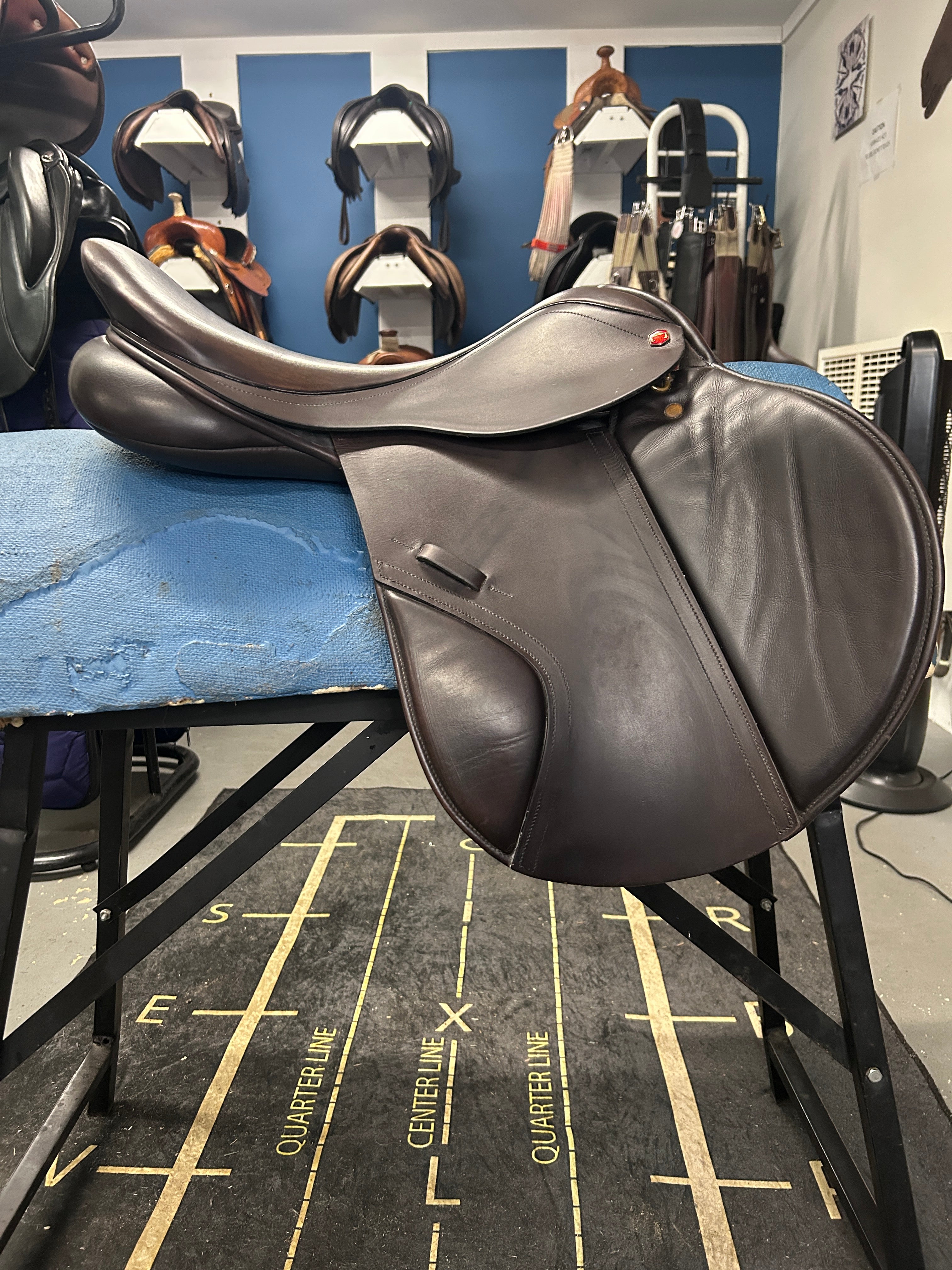 18" Albion Legend K2 Close Contact Saddle-Saddle-Consignment-Evolution Equestrian Co.