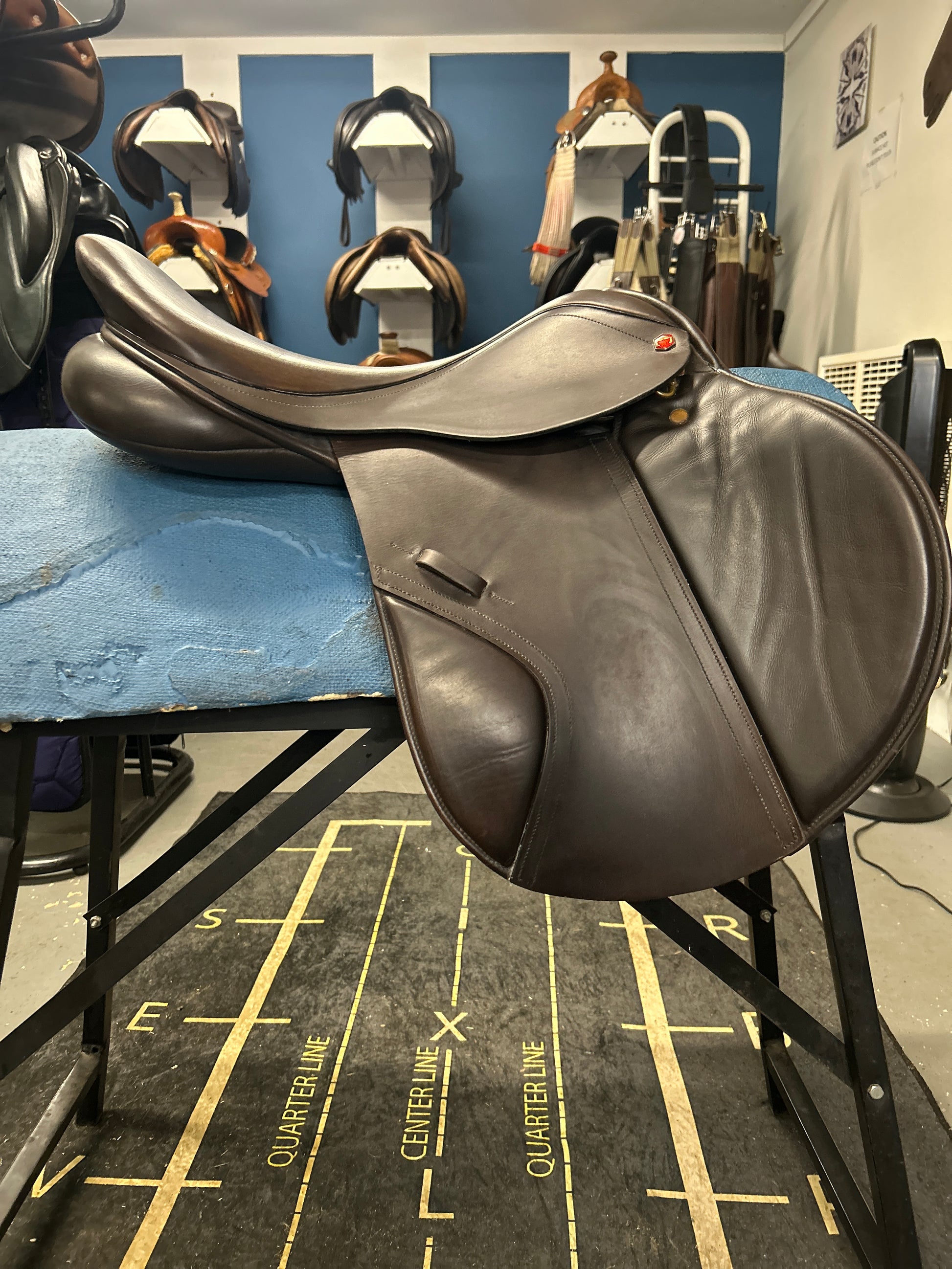 18" Albion Legend K2 Close Contact Saddle-Saddle-Consignment-Evolution Equestrian Co.