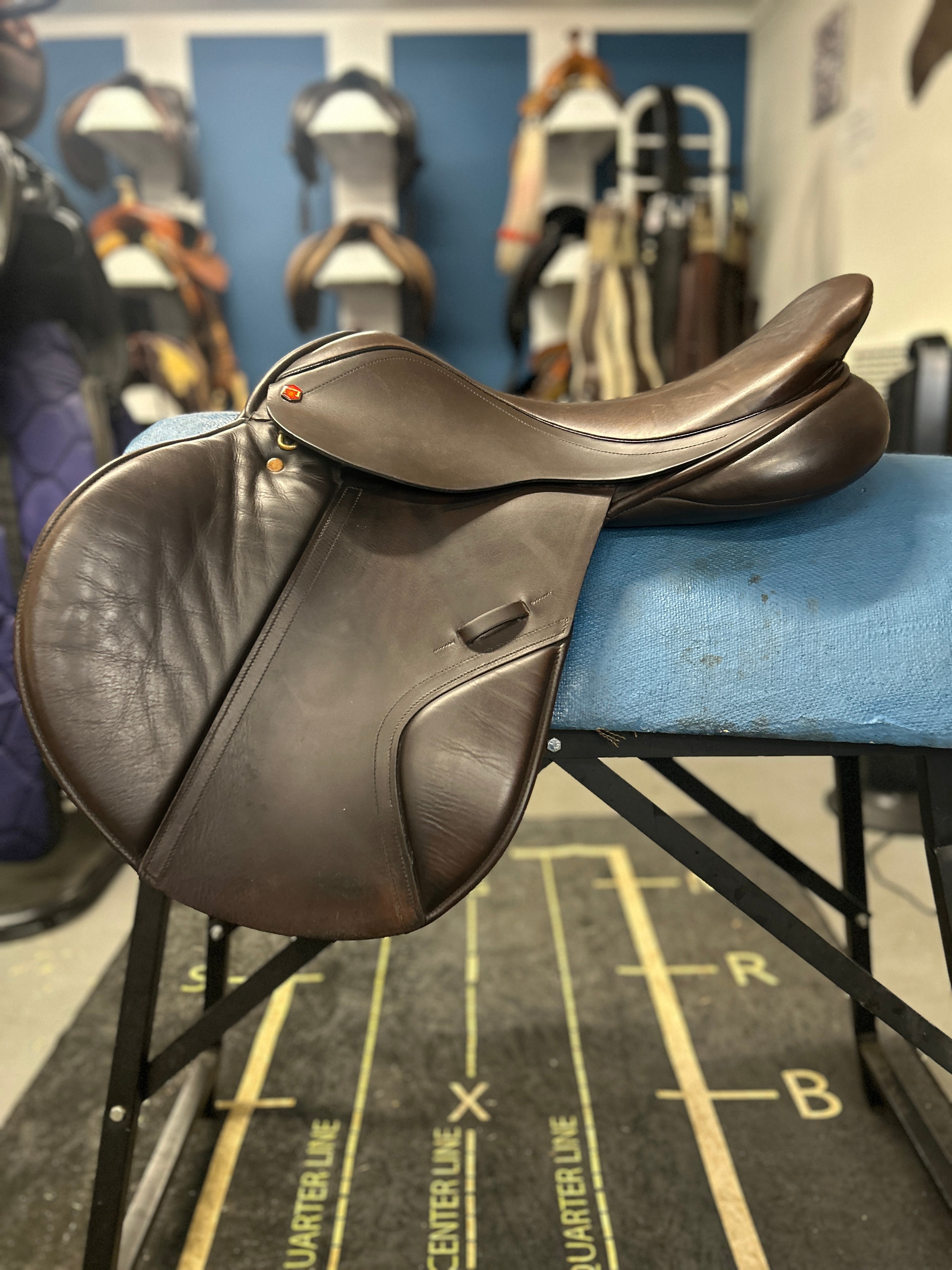18" Albion Legend K2 Close Contact Saddle-Saddle-Consignment-Evolution Equestrian Co.