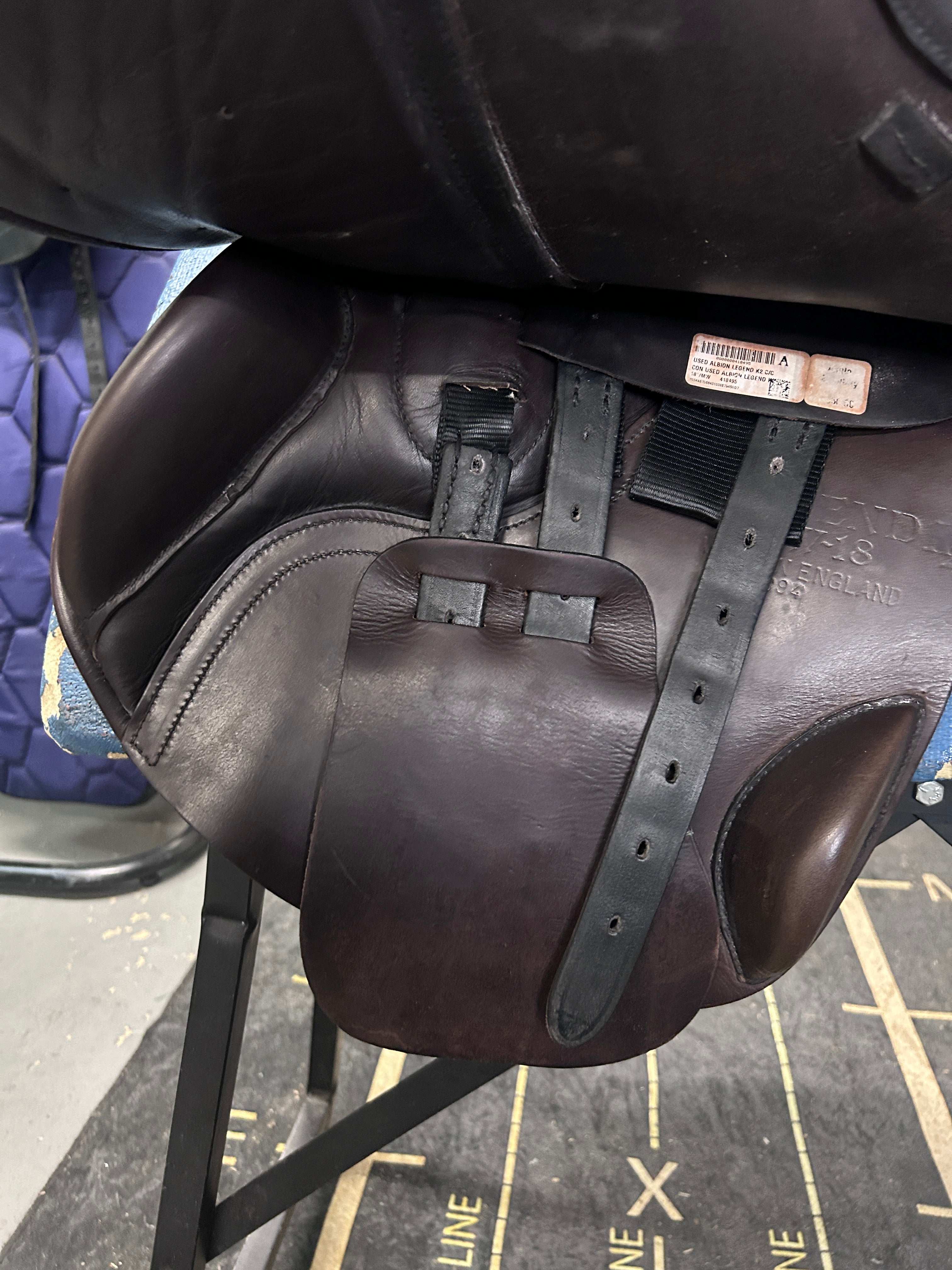 18" Albion Legend K2 Close Contact Saddle-Saddle-Consignment-Evolution Equestrian Co.