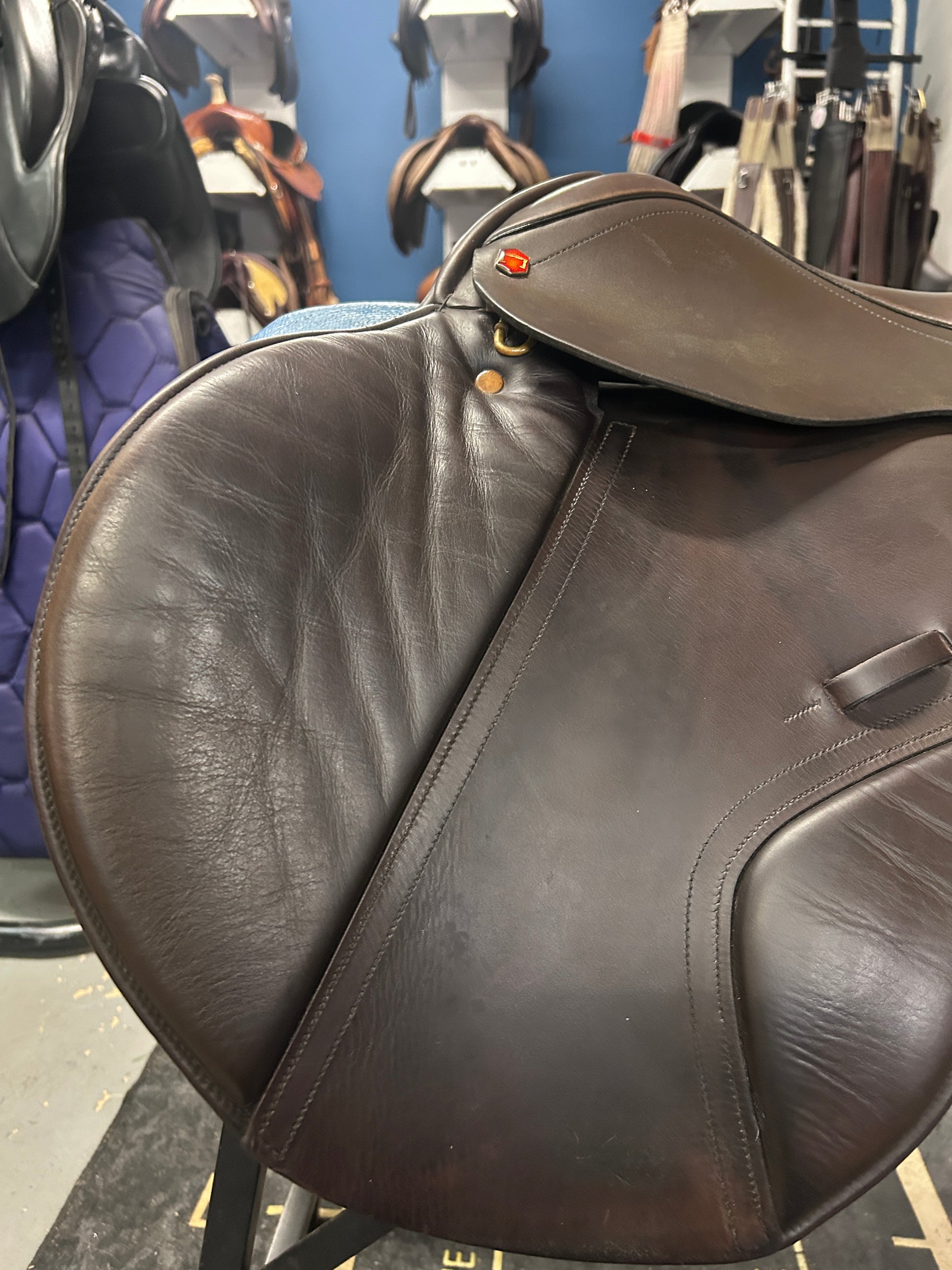 18" Albion Legend K2 Close Contact Saddle-Saddle-Consignment-Evolution Equestrian Co.