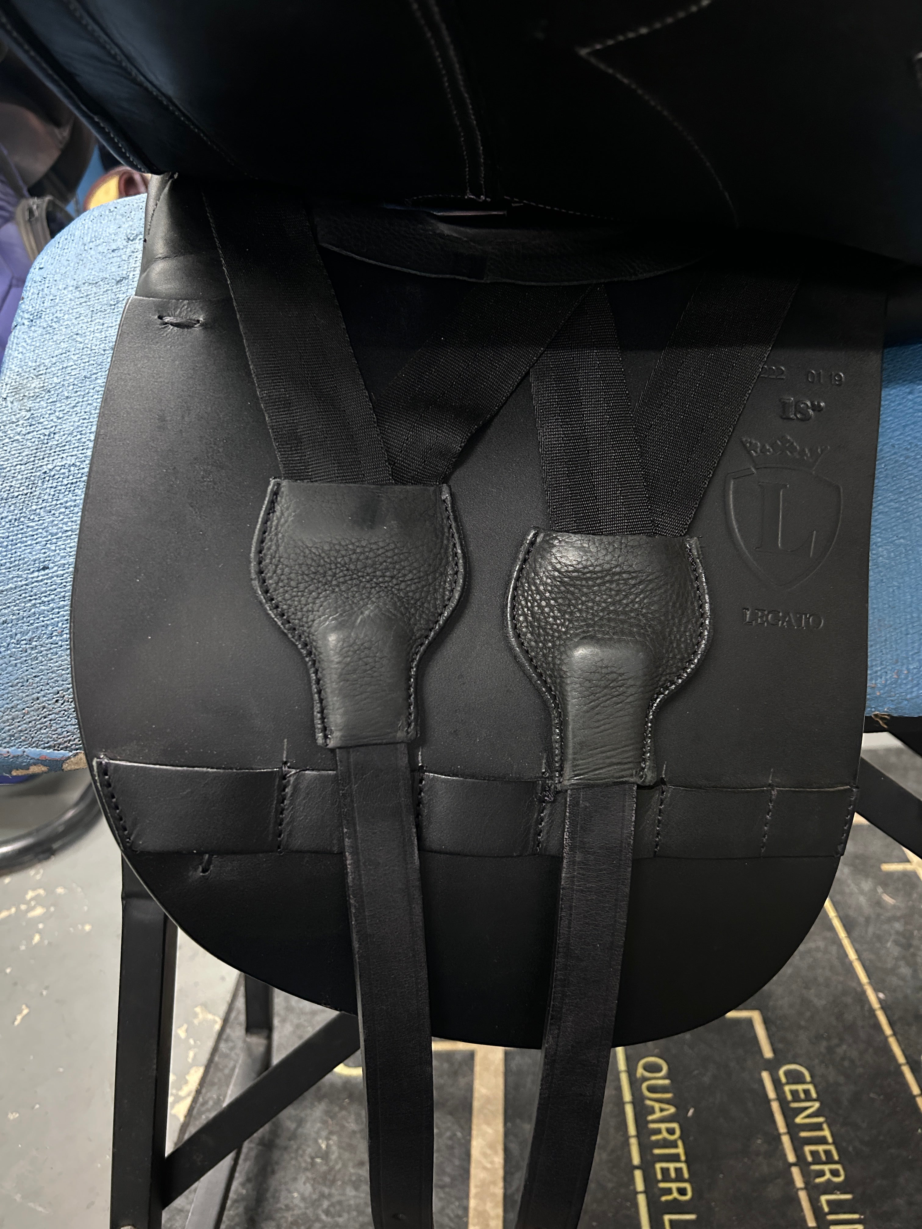 18" Lovas Legato Dressage Saddle-Saddle-Consignment-Evolution Equestrian Co.