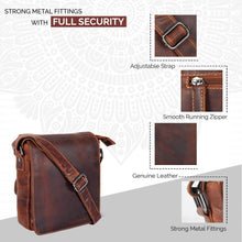 Load image into Gallery viewer, Greenwood Leather Shoulder Bag Luna
