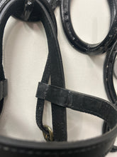Load image into Gallery viewer, Black Leather Halter Bridle
