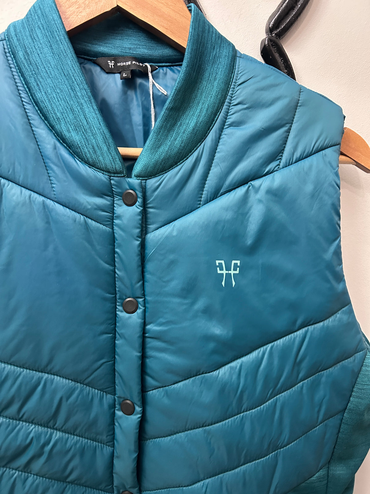 Horse Pilot Blue Vest Large