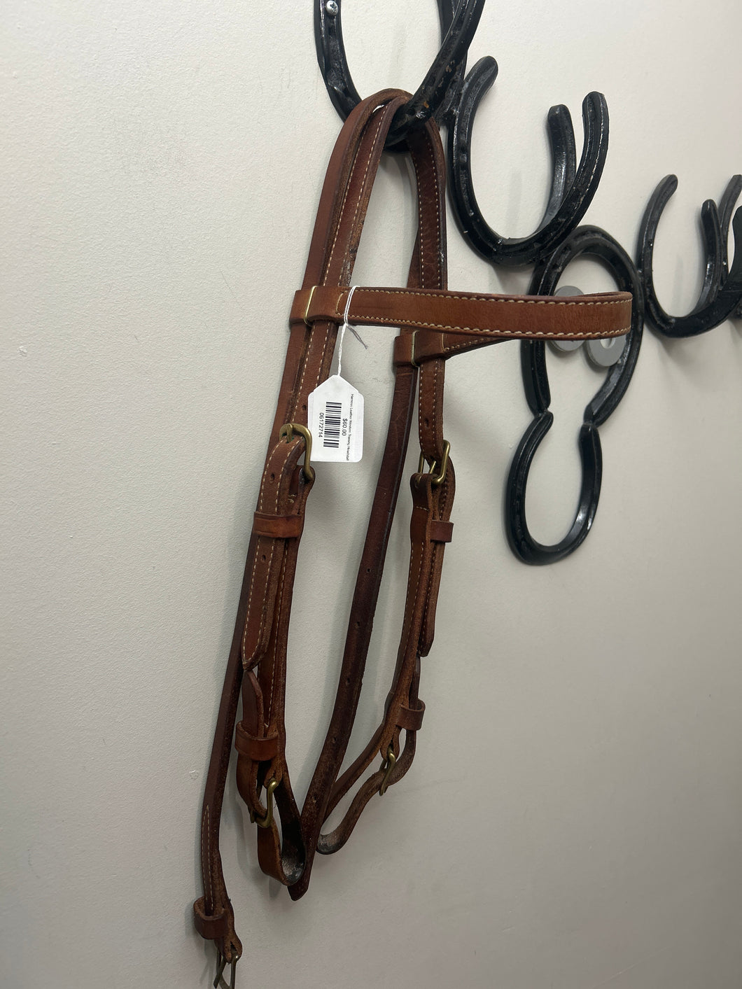 Harness Leather Western Training Headstall