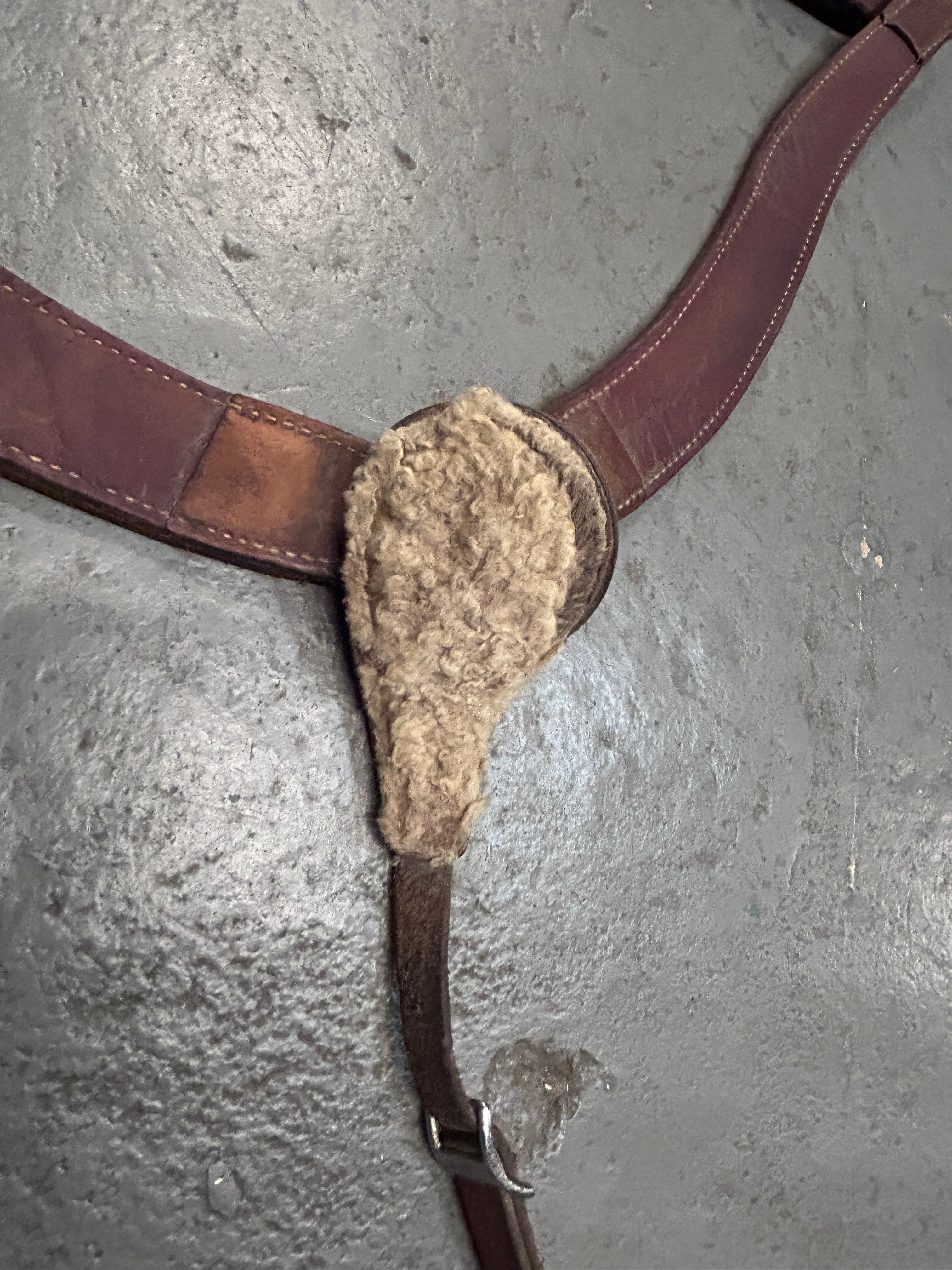 Western Leather Breastplate
