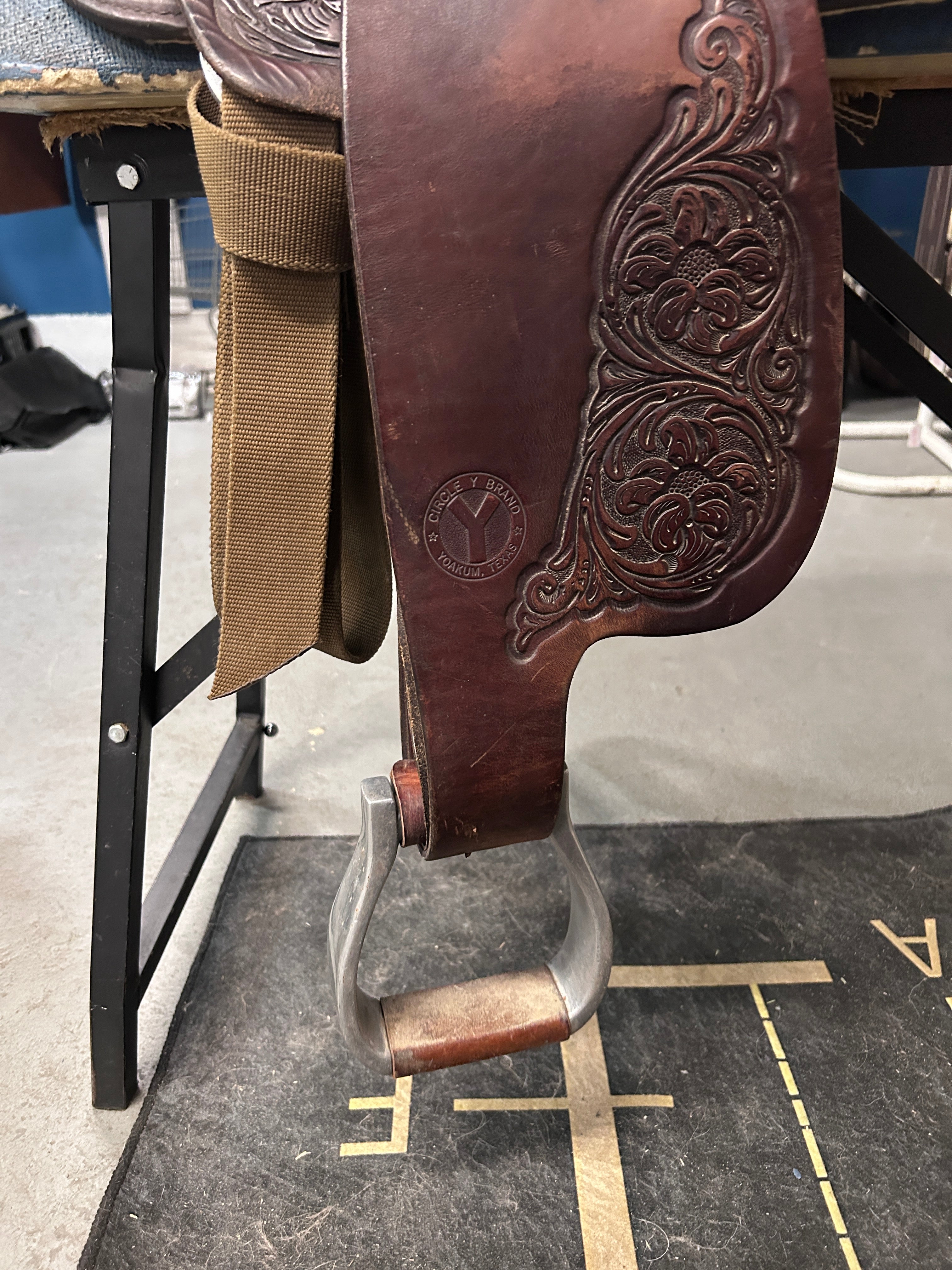 15" Circle Y Equitation Western Saddle-Saddle-Consignment-Evolution Equestrian Co.