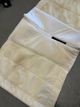 Load image into Gallery viewer, EcoGold CoolFit Dressage Saddle Pad White
