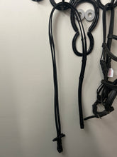 Load image into Gallery viewer, Black Older Dressage Bridle
