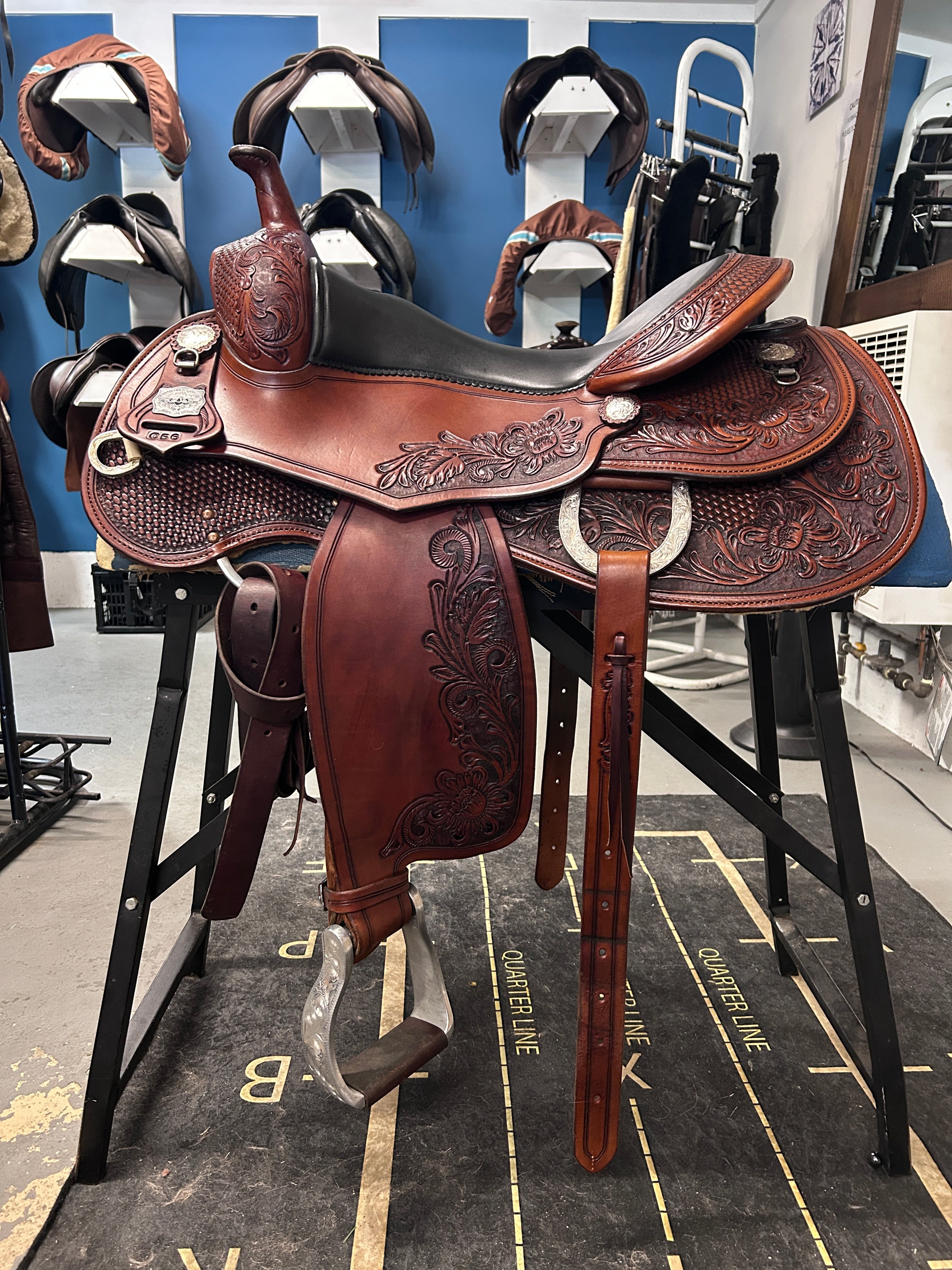 15.5" Continental Western Saddle
