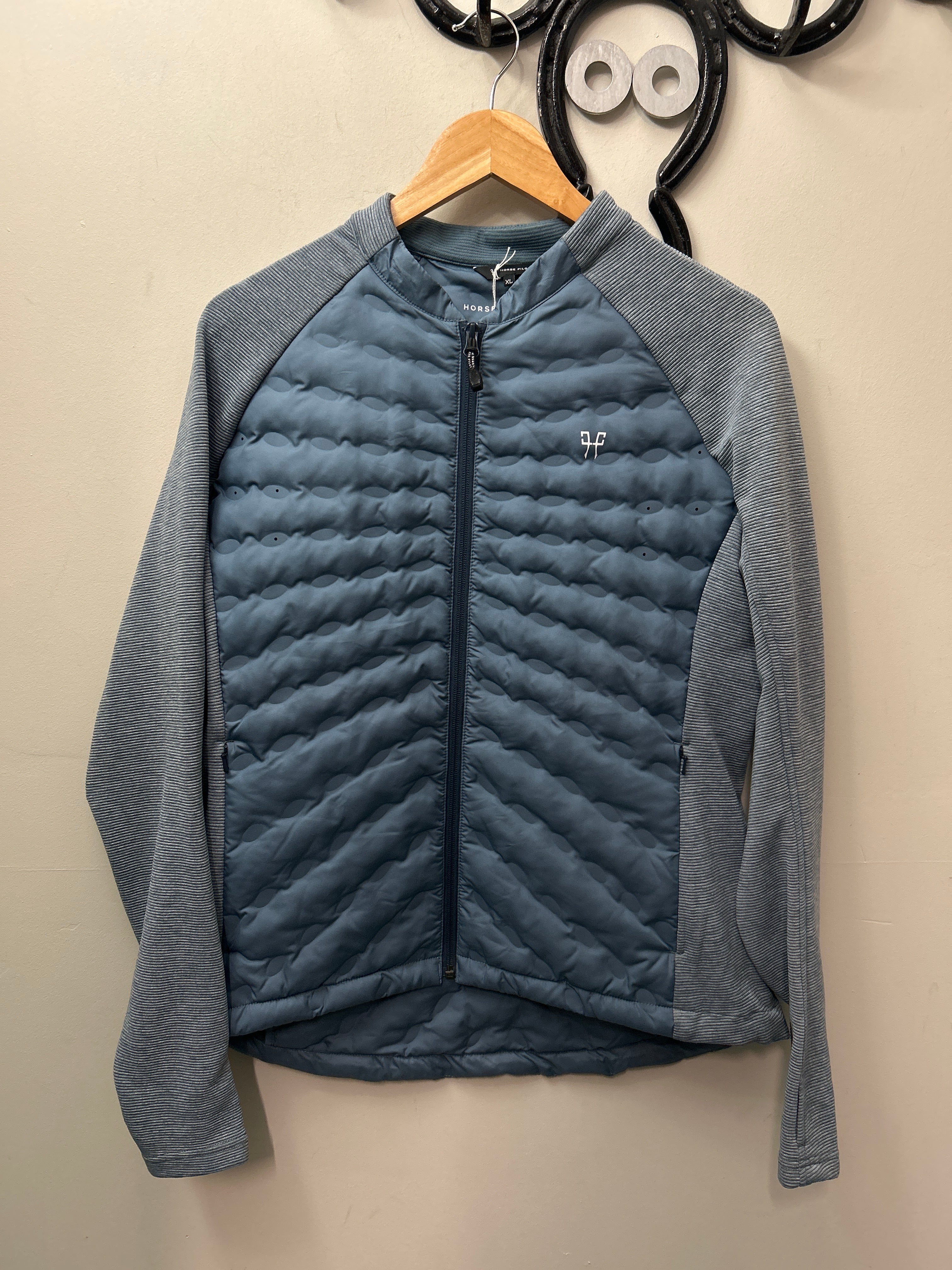 Horse Pilot Storm Jacket Light Blue XLarge