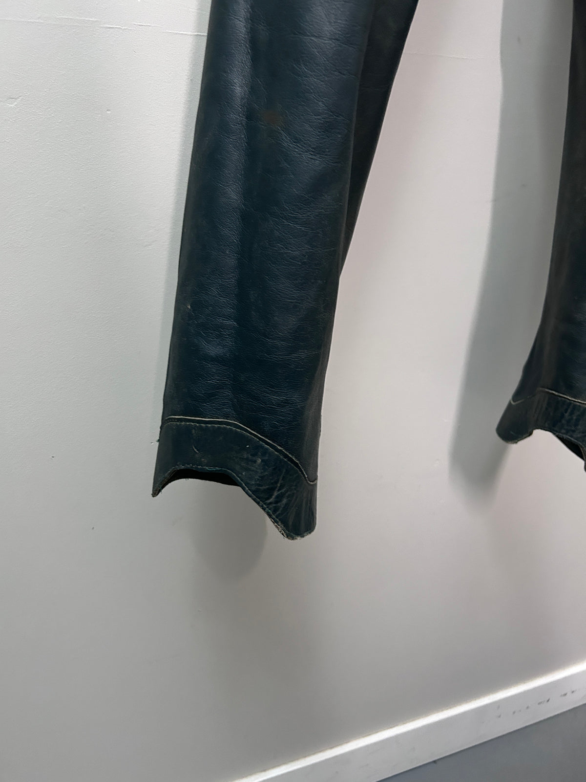 Western Leather Chaps XSmall Dark Green