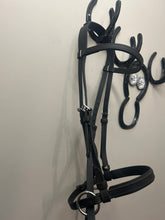 Load image into Gallery viewer, Dr. Cook Black Biothane Bitless Bridle
