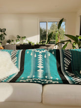 Load image into Gallery viewer, Wylde Brigade Manta Aztec Reversible Blanket: Queen
