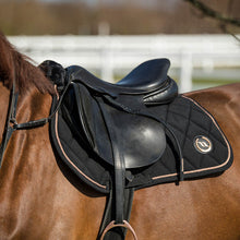 Load image into Gallery viewer, Back on Track Rose Gold Jump Saddle Pad
