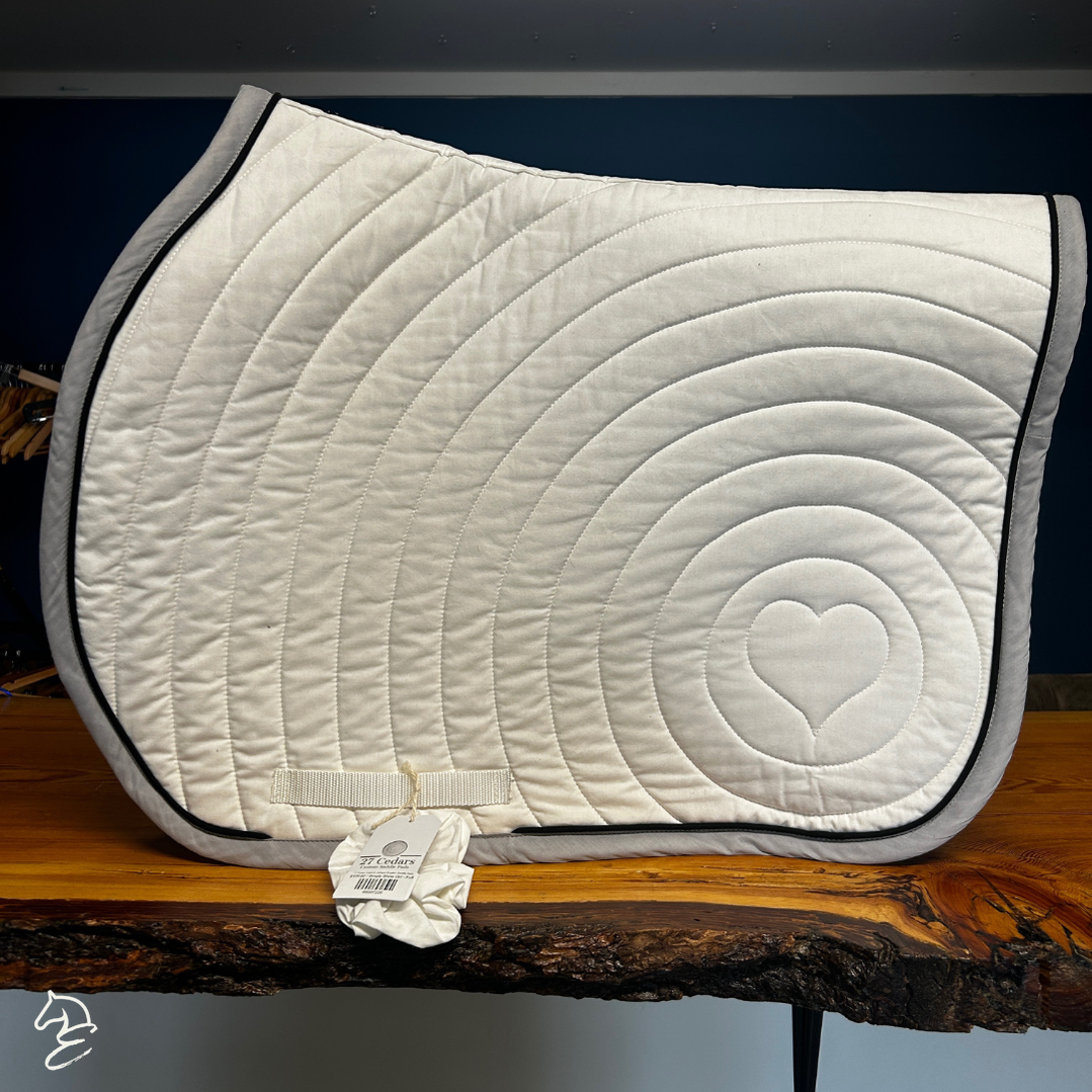 27 Cedar Custom Jumper English Saddle Pads-Western Saddle Pad-27 Cedar Custom Saddle Pads-Kynaite Blue - Full-Evolution Equestrian Co.