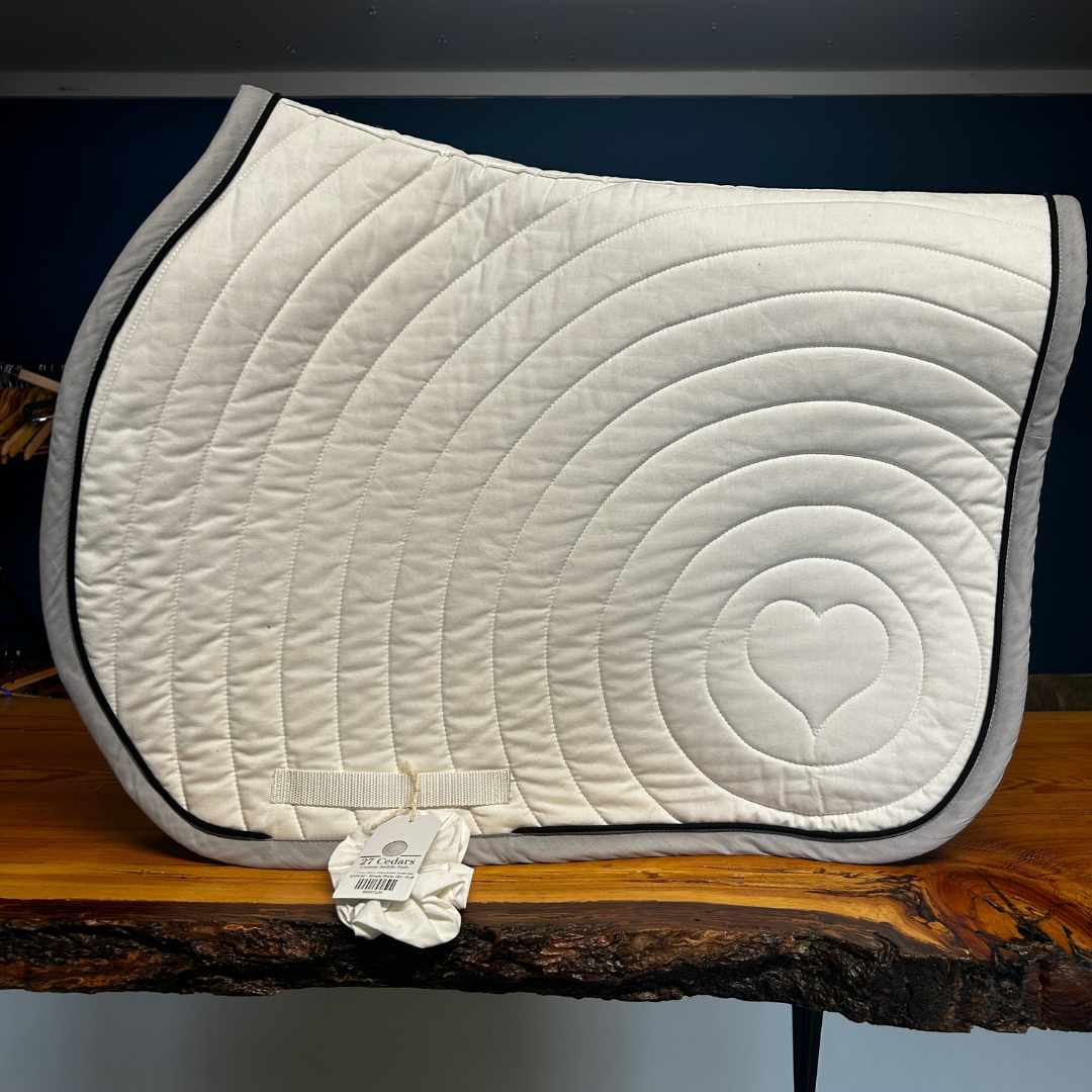27 Cedar Custom Jumper English Saddle Pads-Western Saddle Pad-27 Cedar Custom Saddle Pads-Kynaite Blue - Full-Evolution Equestrian Co.