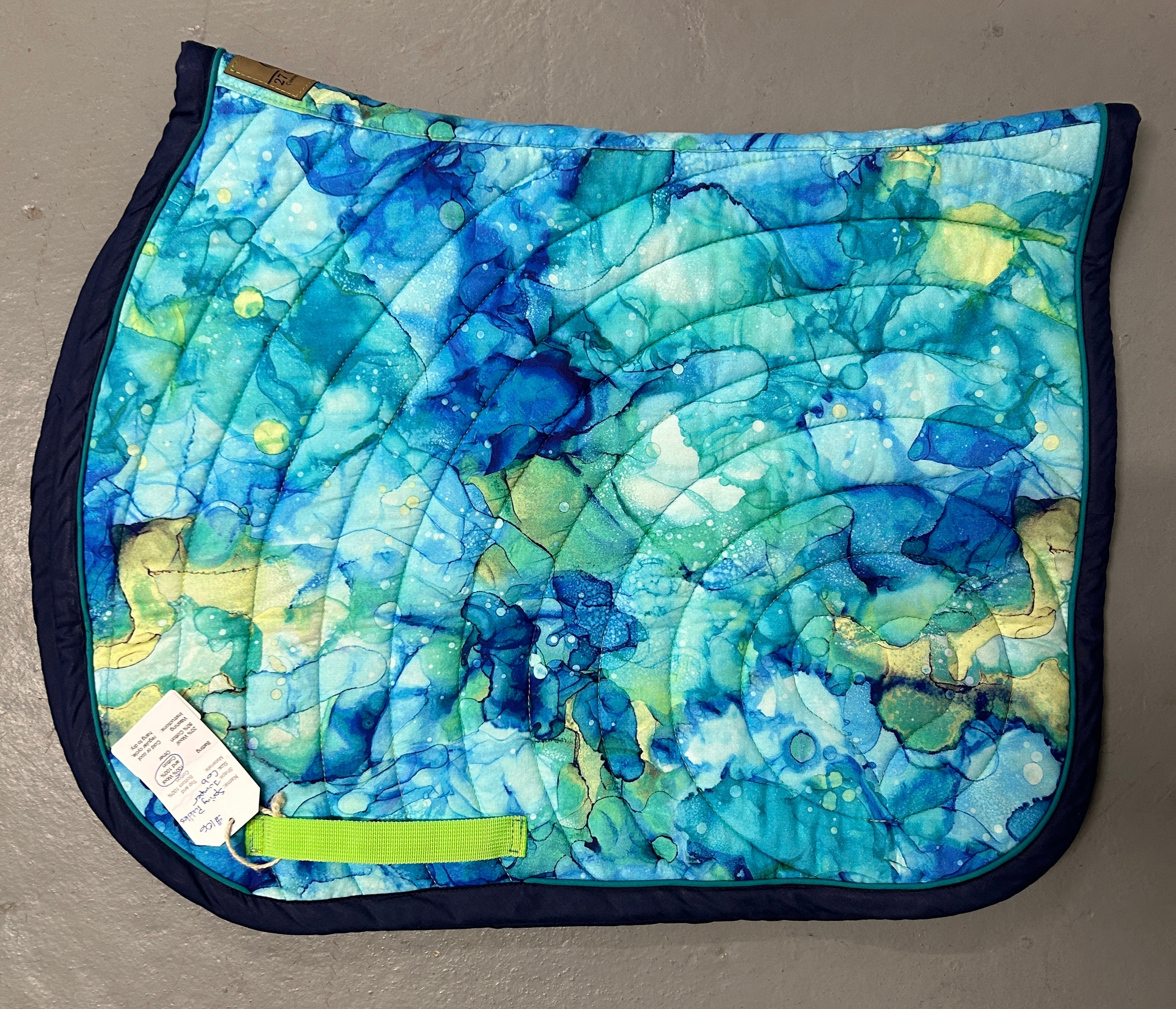 27 Cedar Custom Jumper English Saddle Pads-Western Saddle Pad-27 Cedar Custom Saddle Pads-Kynaite Blue - Full-Evolution Equestrian Co.