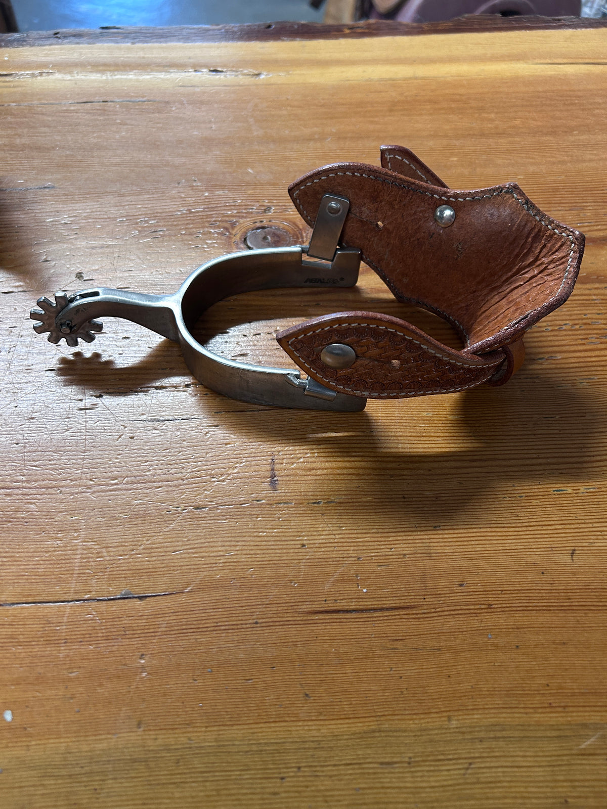 Men's Western Spurs with Straps