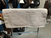 Mayatex Wool Saddle Blanket - Cream, 36x34 inches